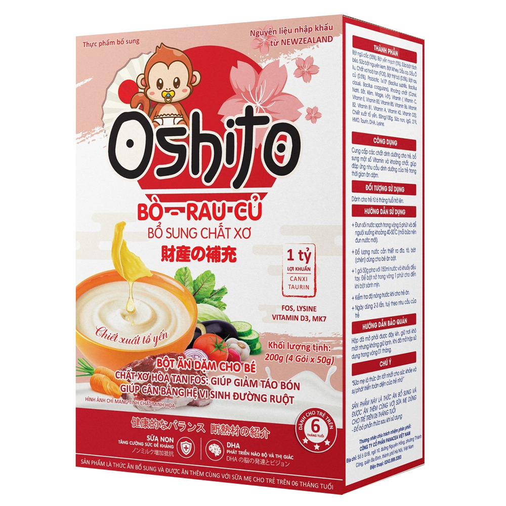 Bột ăn dặm Oshito