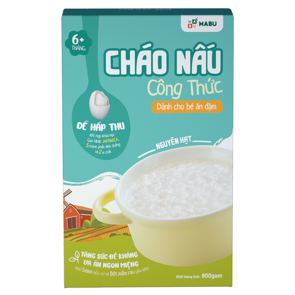 Cháo ăn dặm Mabu