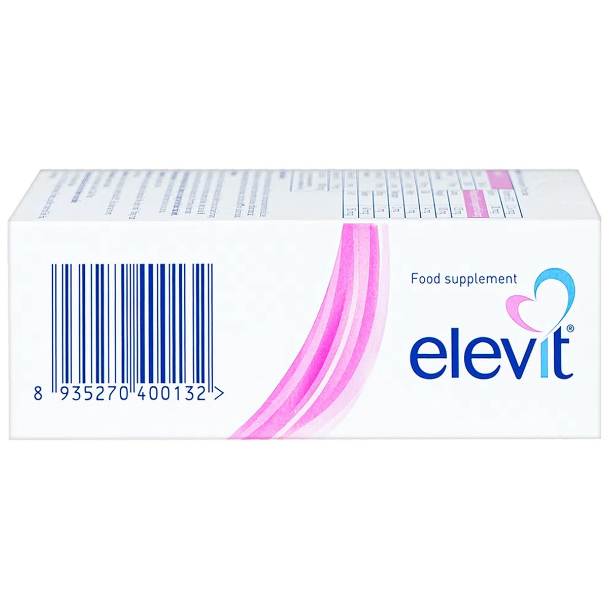 Vitamin tổng hợp Elevit 30 viên – Bổ sung vitamin và khoáng chất cho phụ nữ chuẩn bị mang thai, mang thai và cho con bú - mặt trái
