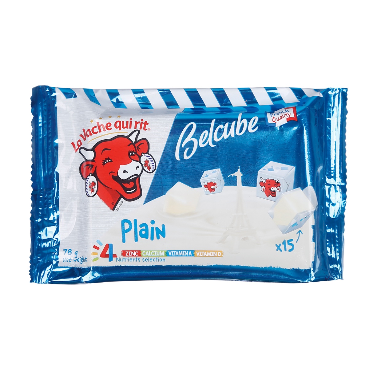 Phomai Belcube 78g 15 viên cho bé trên 24 tháng - mặt trái