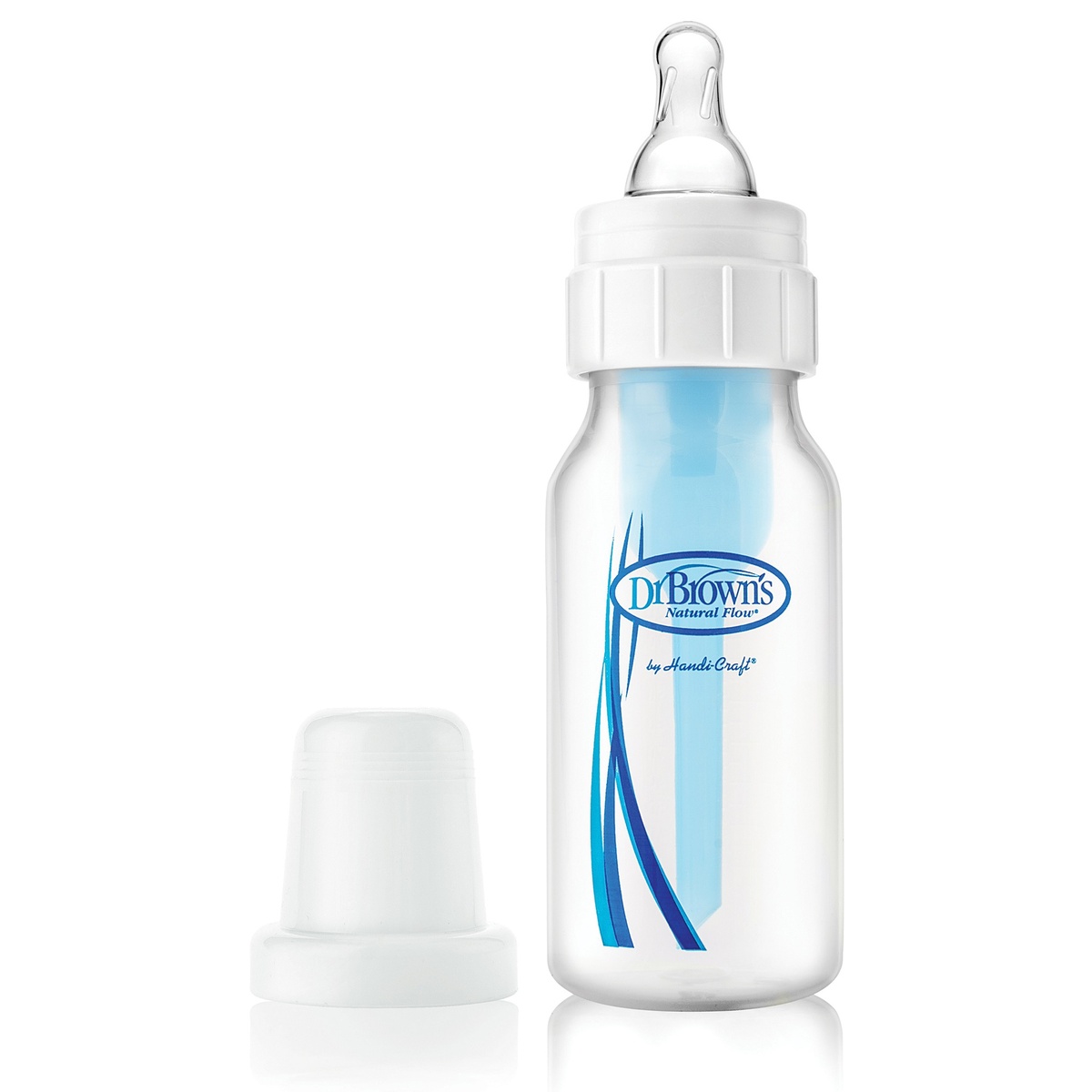 Bình sữa cổ hẹp PP Dr.brown's 120ml  - mặt trái