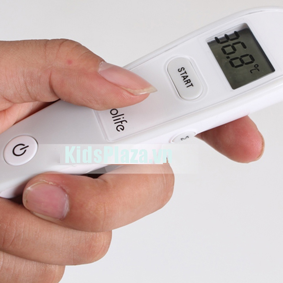 Nhiệt kế điện tử đo tai hồng ngoại Microlife IR1DQ1 - góc nghiêng