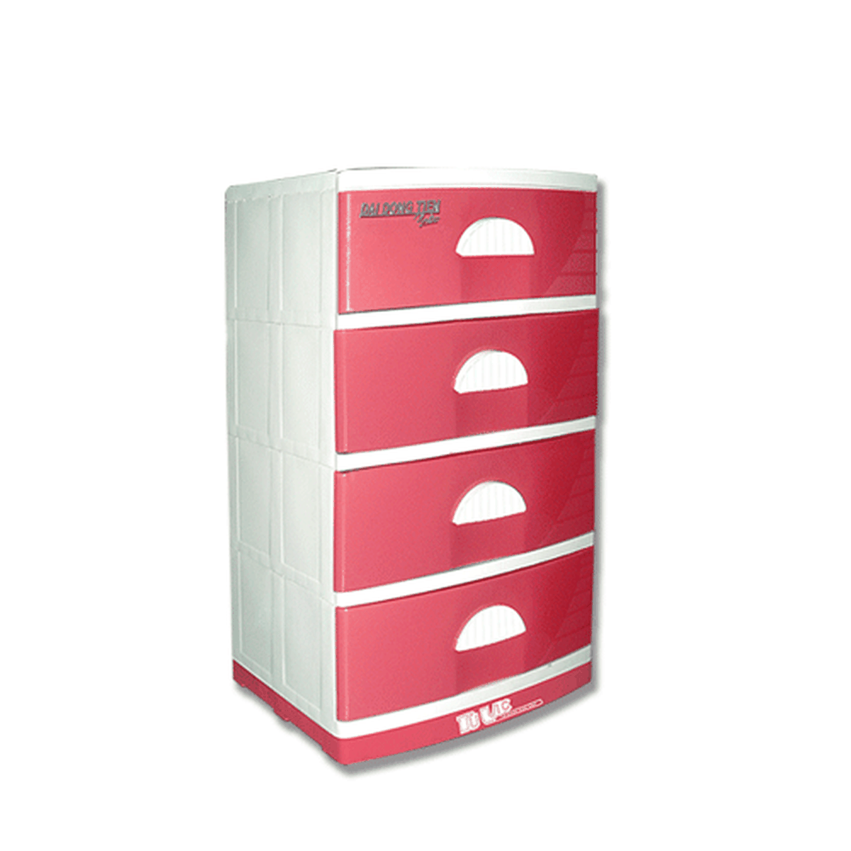 Tủ Nice 4 tầng 4 ngăn Đại Đồng Tiến T1232-4 (Xanh) - mặt phải