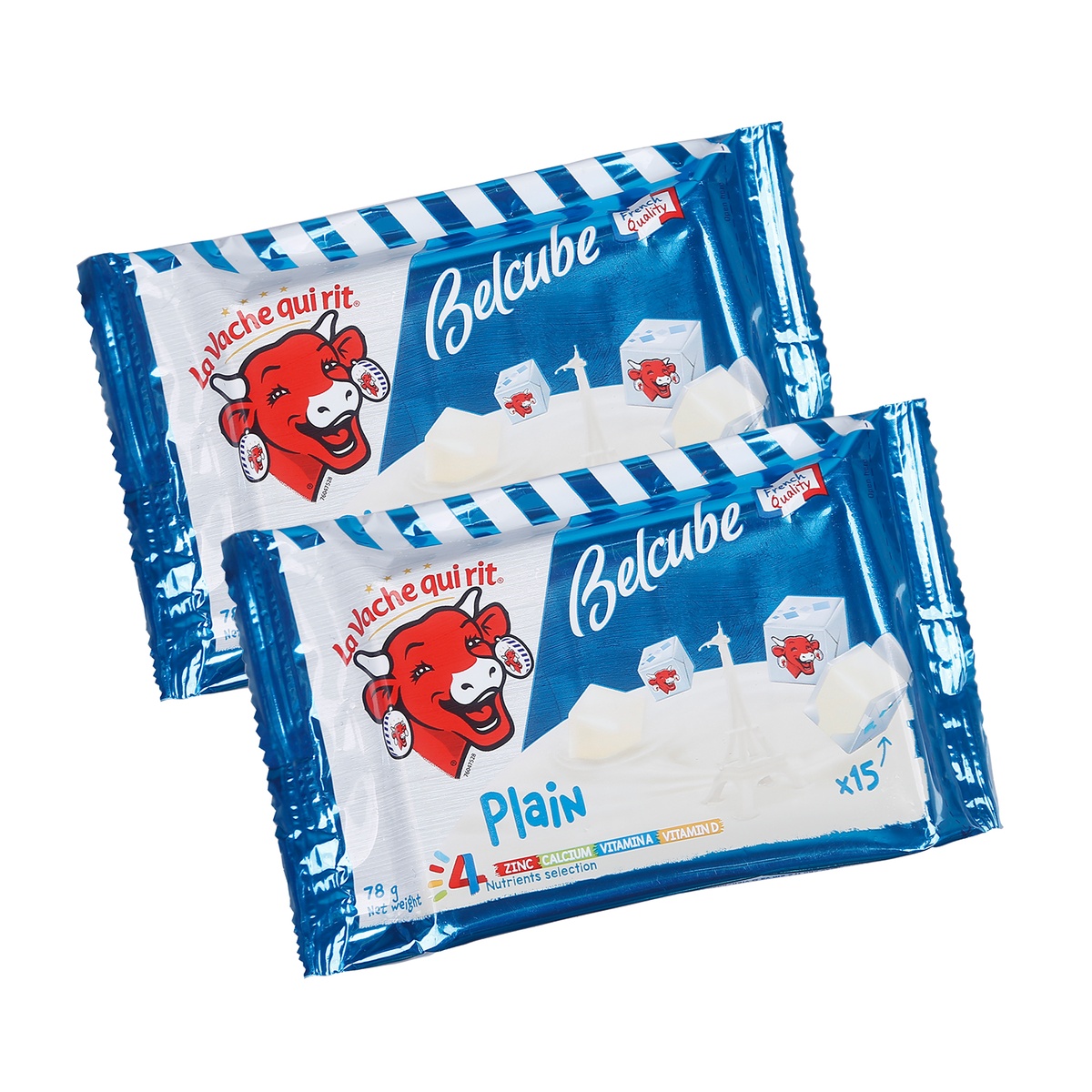 Phomai Belcube 78g 15 viên cho bé trên 24 tháng - mặt sau