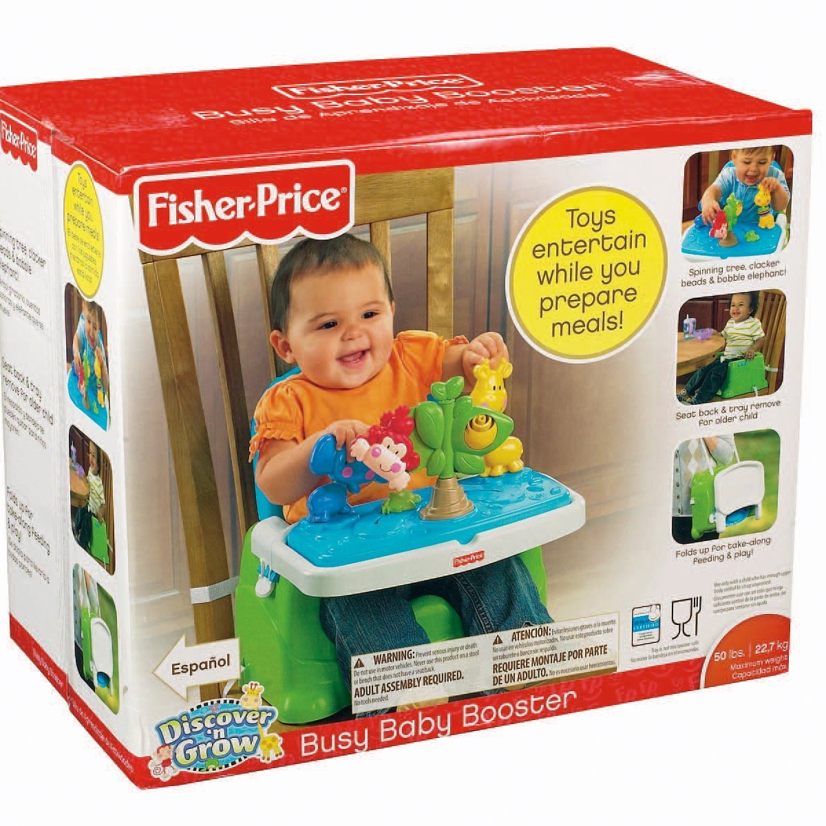 Ghế ăn Fisher Price W9432 Discover Grow Busy - hình 7
