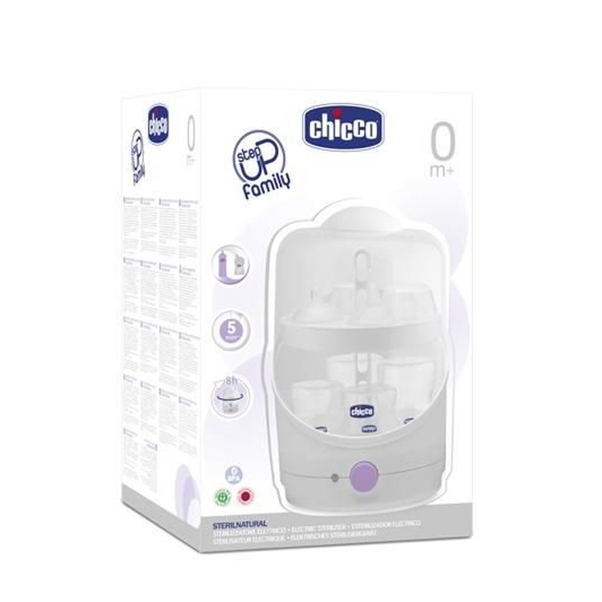 Máy tiệt trùng bình sữa Chicco 67289 - mặt trước