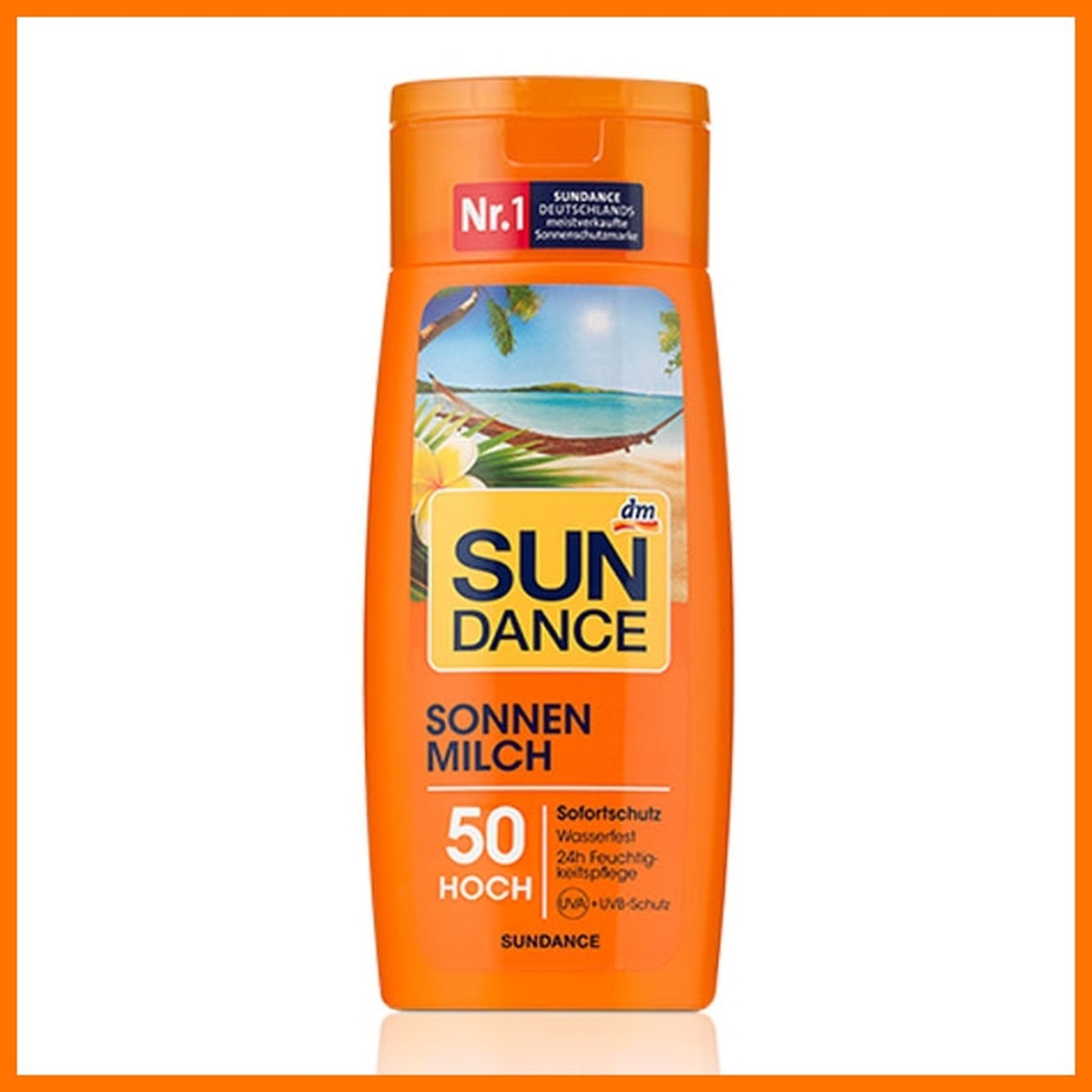 Kem chống nắng Sun Dance 200ml - mặt trái
