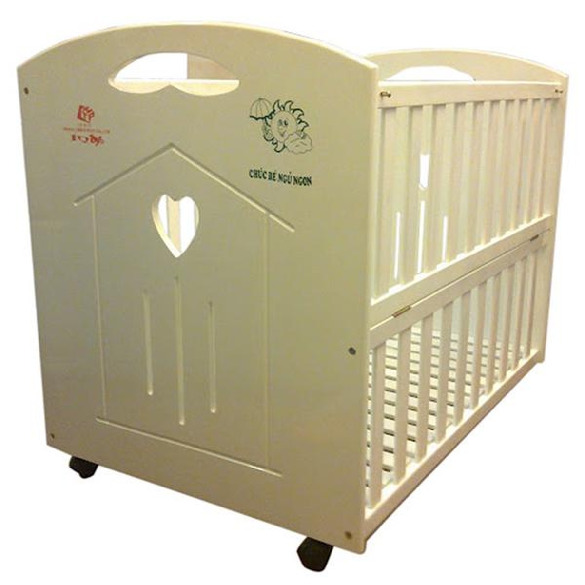 Giường cũi xuất khẩu HTP-05 - mặt phải
