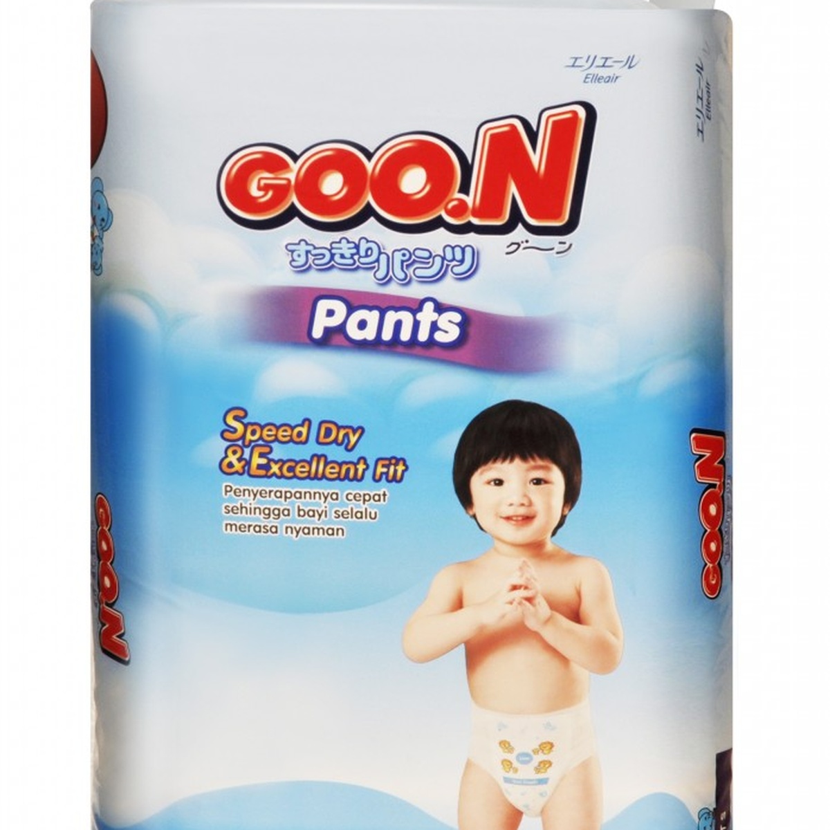 Bỉm quần Goon Slim XXL38 (13-25kg) - mặt trước