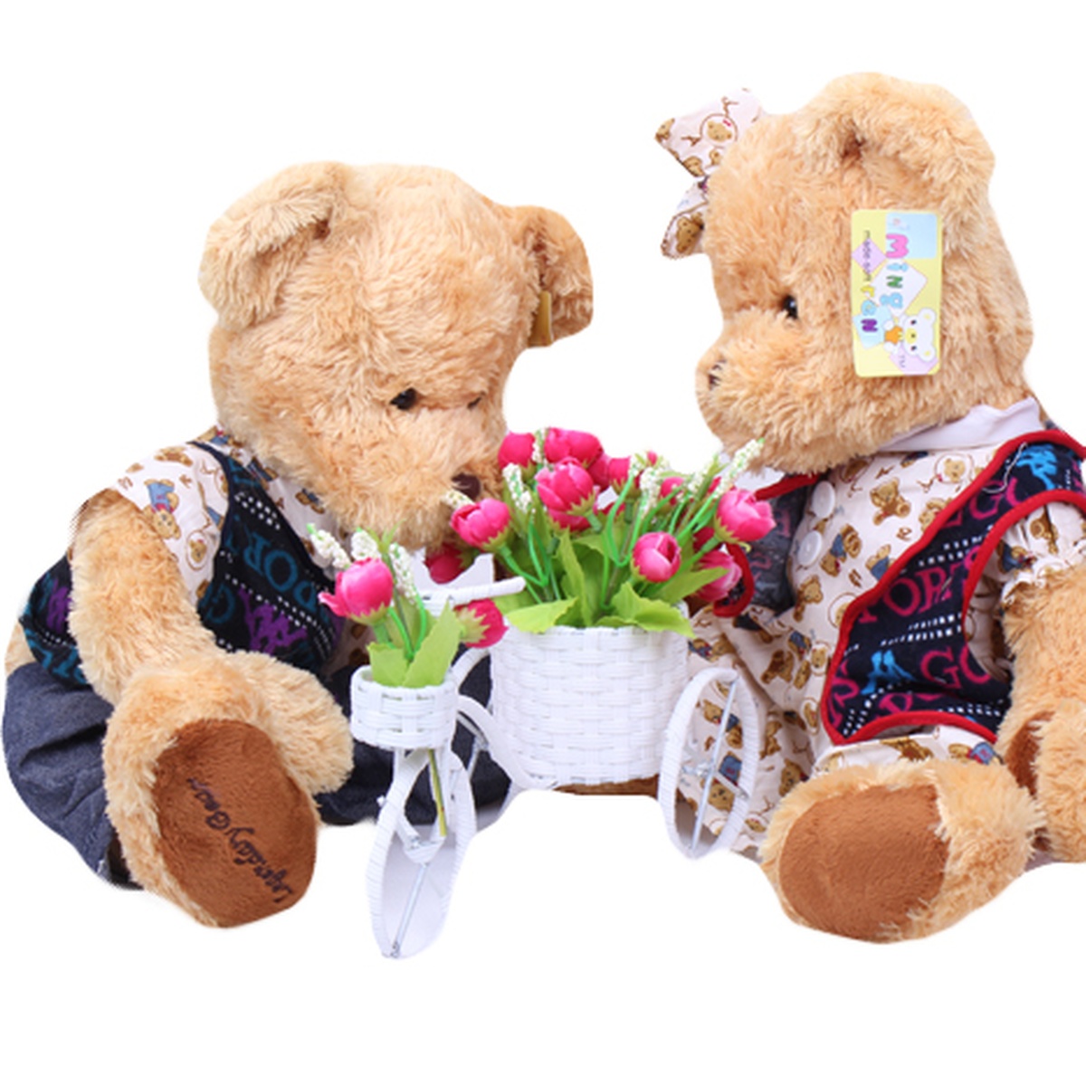Gấu bông mặc áo - mặt phải