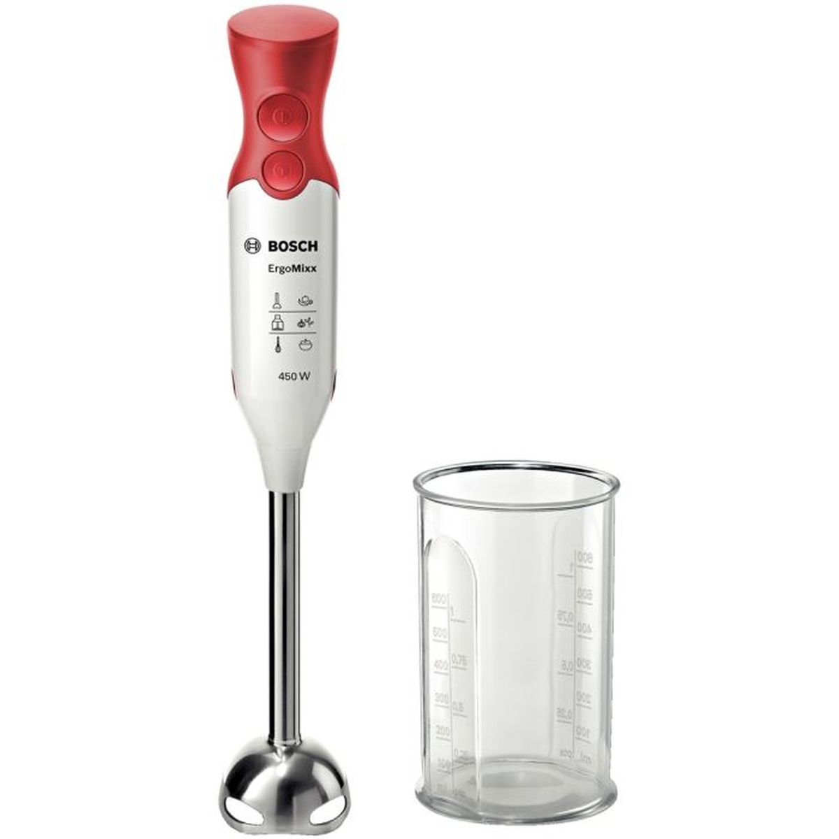 Máy xay cầm tay Bosch MSM64110 - mặt trái