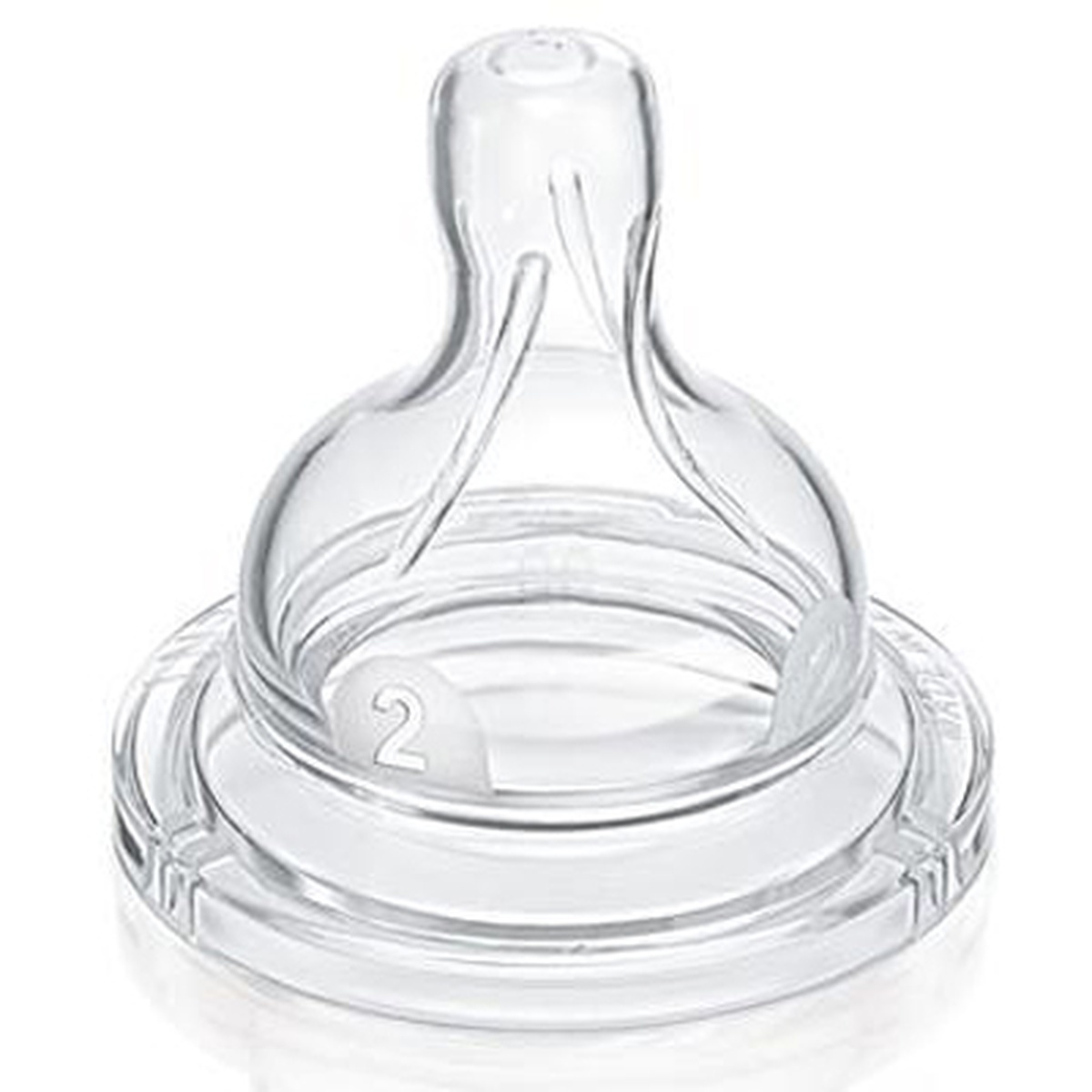 Núm vú Avent SCF632/27 dành cho trẻ sơ sinh 2 lỗ