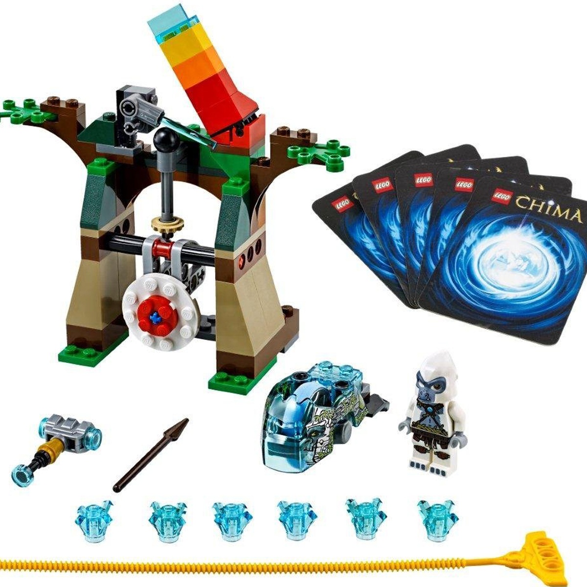Đồ chơi Lego Chima - Tháp Mục Tiêu 70110  - mặt trái