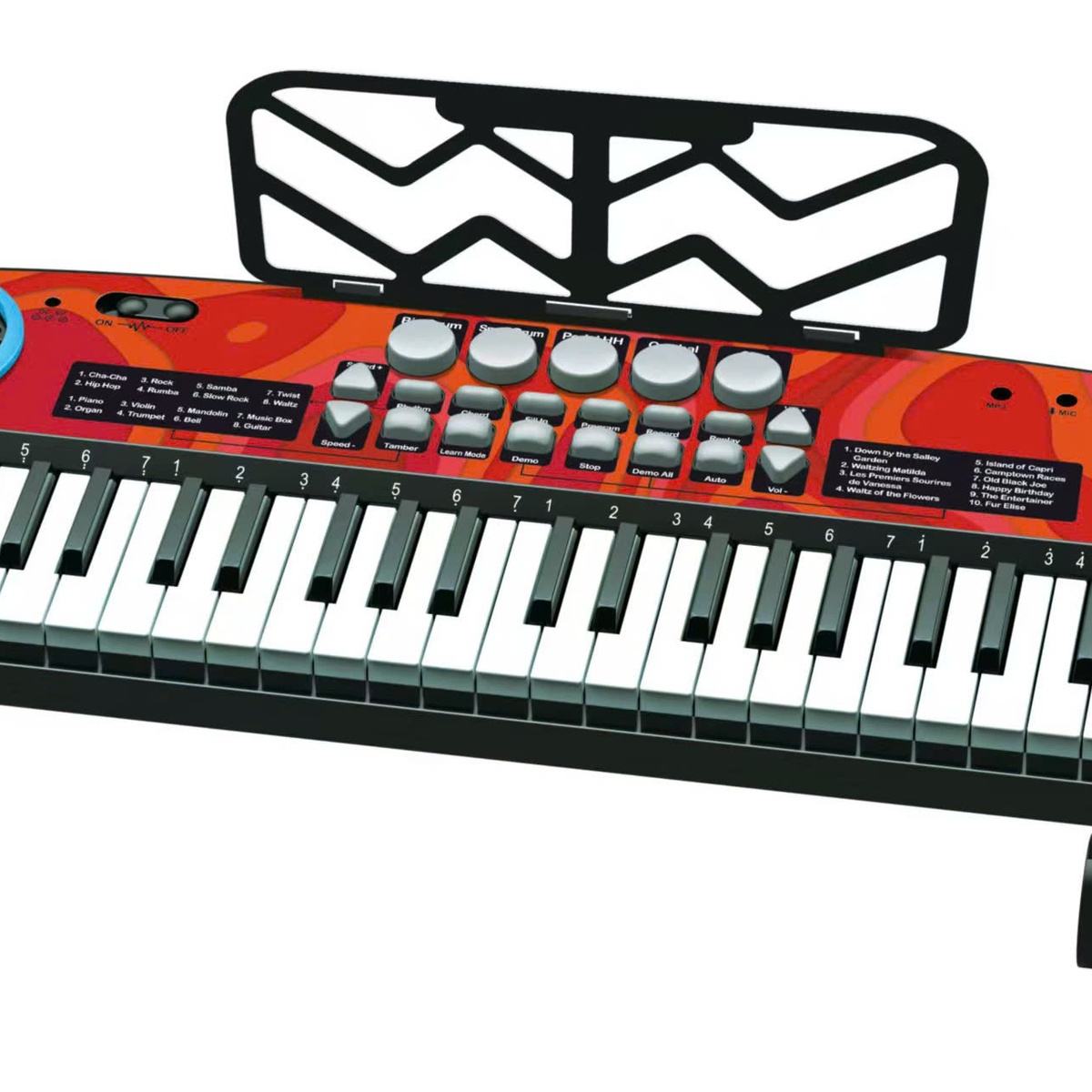 Do choi dan Organ Nan KM - mặt trước