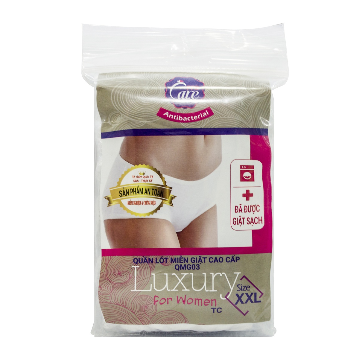 Quần lót Luxury cho mẹ  - mặt sau