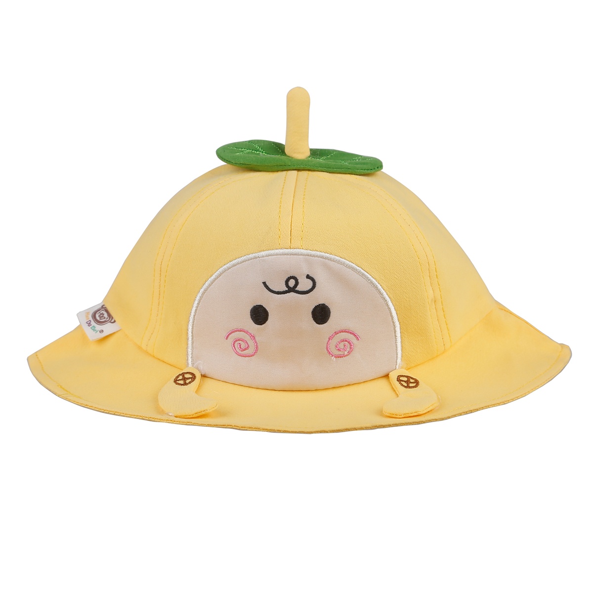 Mũ vành cho bé gái mặt cười  PK21-08 size 50 - mặt sau