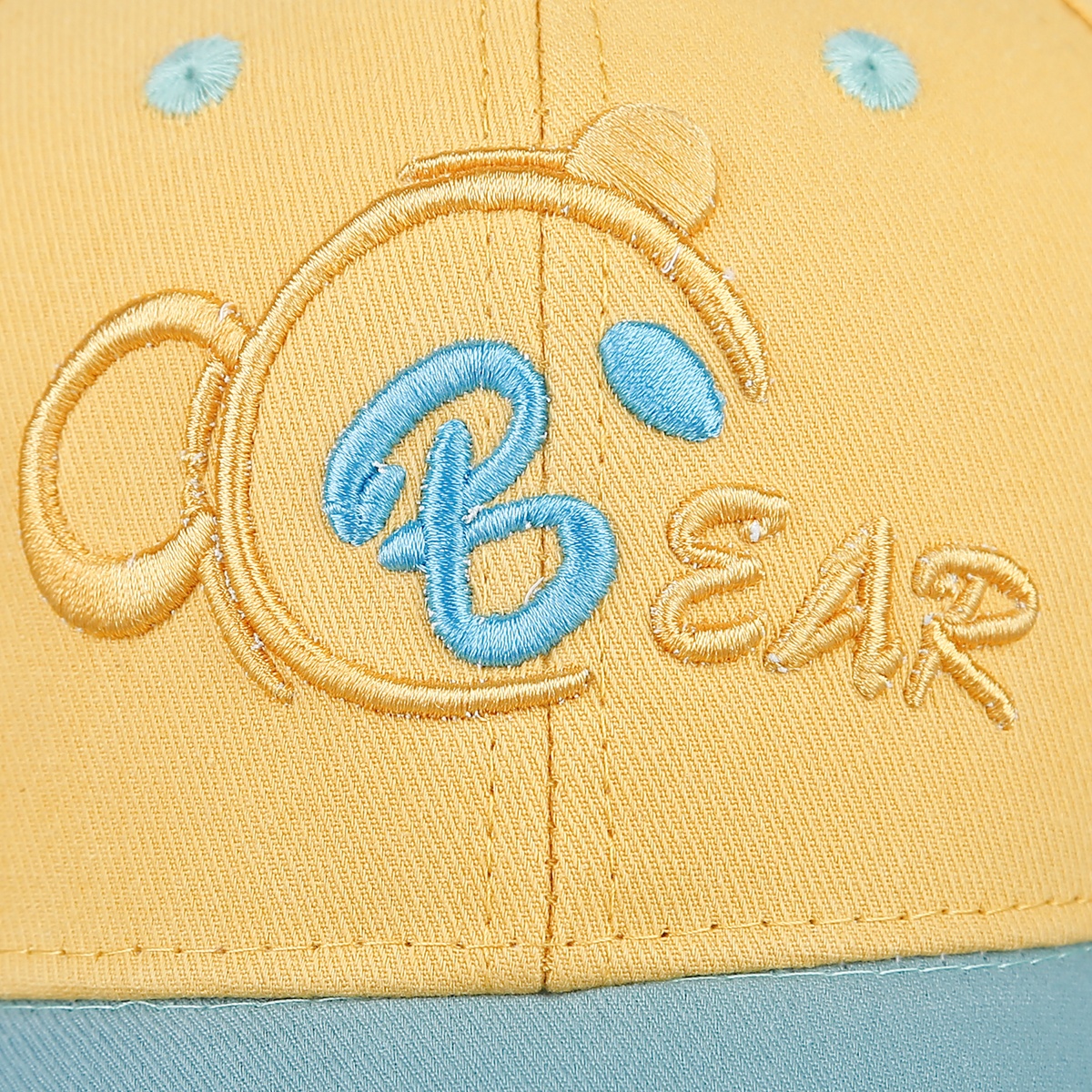 Mũ lưỡi trai cho bé họa tiết thêu Bear PK21-07 size 50 - mặt phải