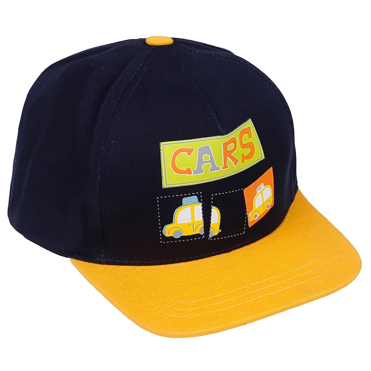 Mũ lưỡi trai Hiphop KidsPlaza in hoạ tiết CARS DN21H (Xanh Đen) - mặt trước