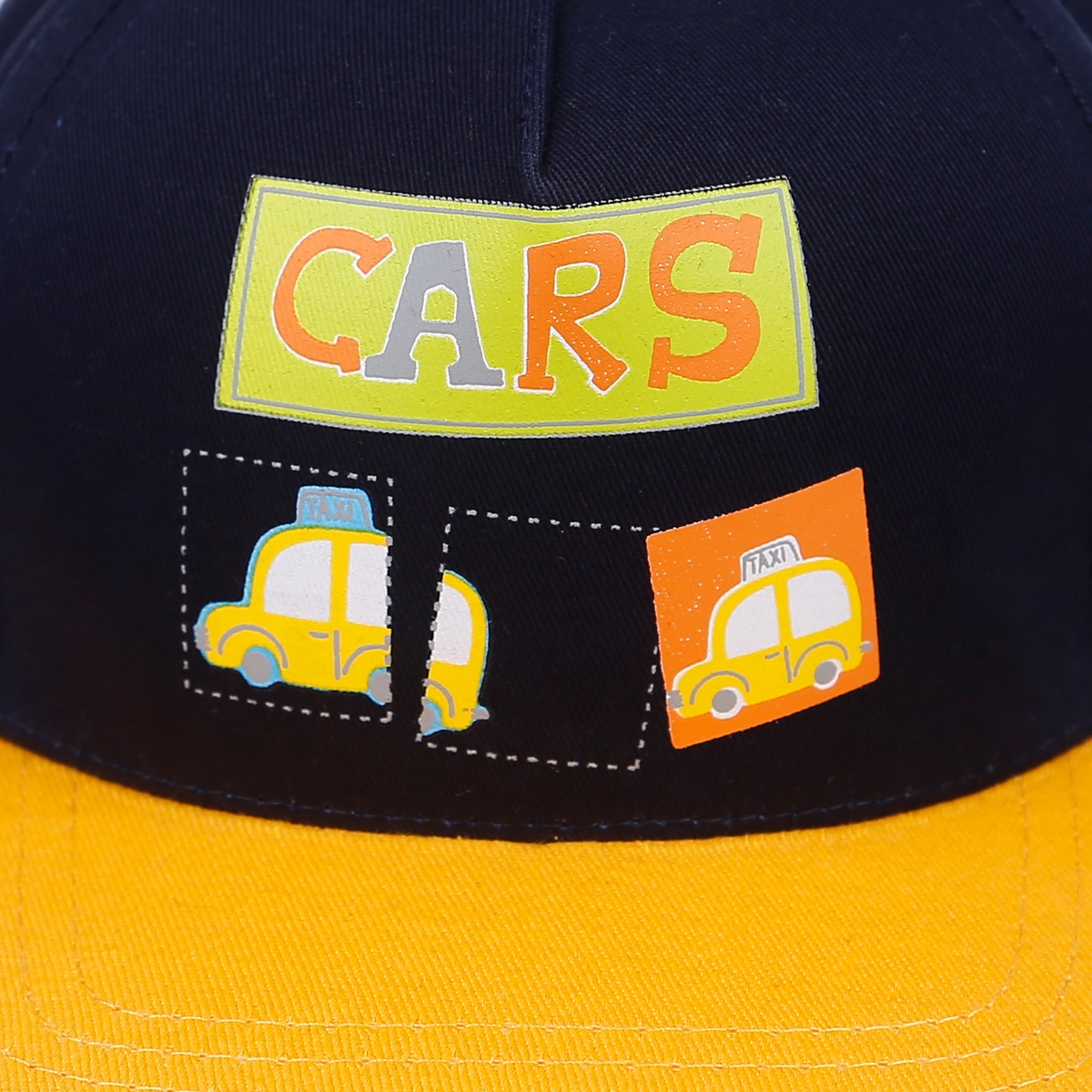 Mũ lưỡi trai Hiphop KidsPlaza in hoạ tiết CARS DN21H (Xanh Đen) - mặt phải