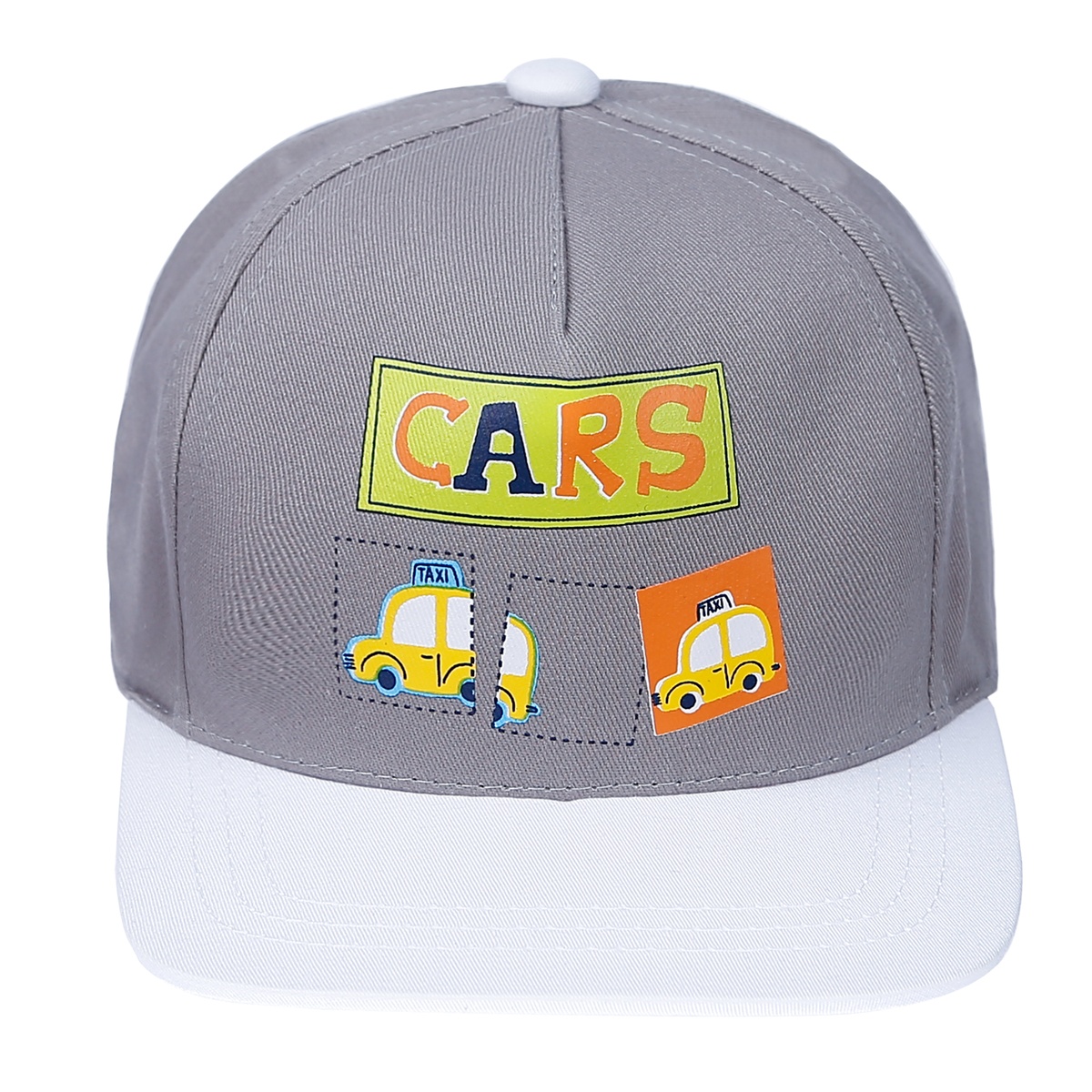 Mũ lưỡi trai Hiphop KidsPlaza in hoạ tiết CARS DN21H (Ghi) - mặt trái