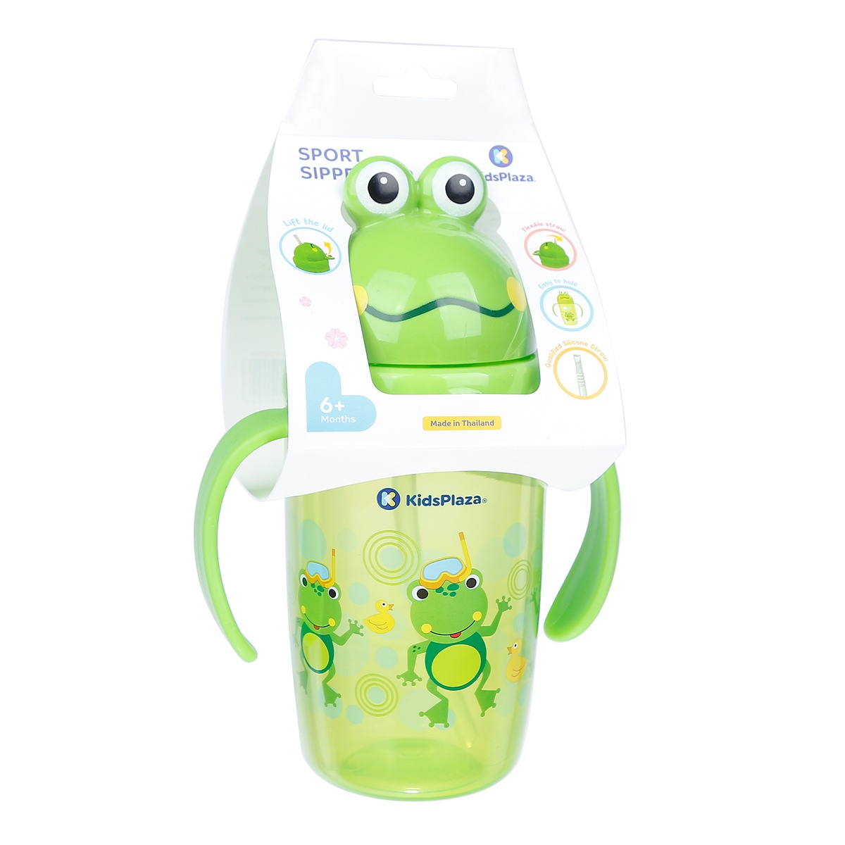 Bình tập uống hình chú ếch KidsPlaza KP08 - hình 6
