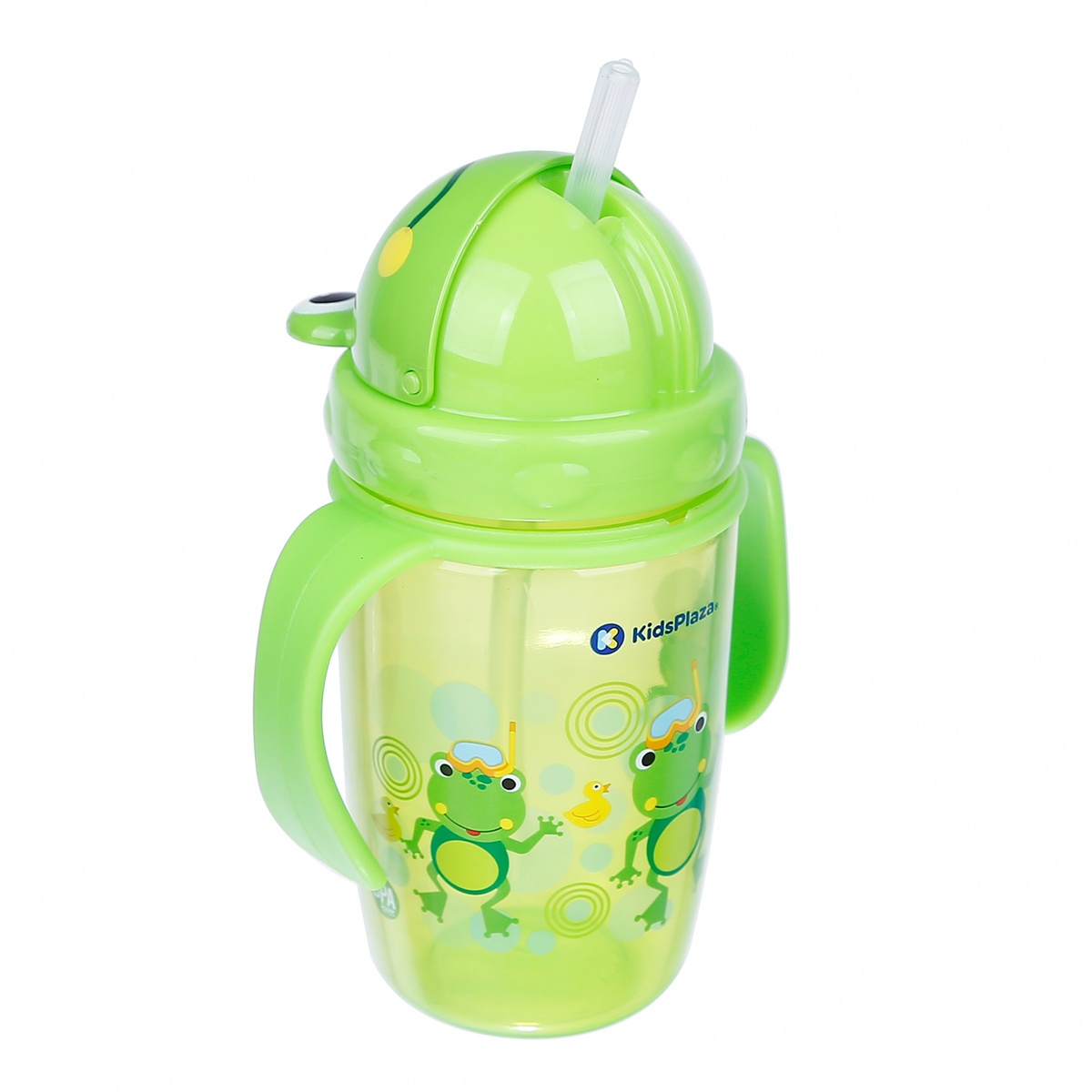 Bình tập uống hình chú ếch KidsPlaza KP08 - mặt sau