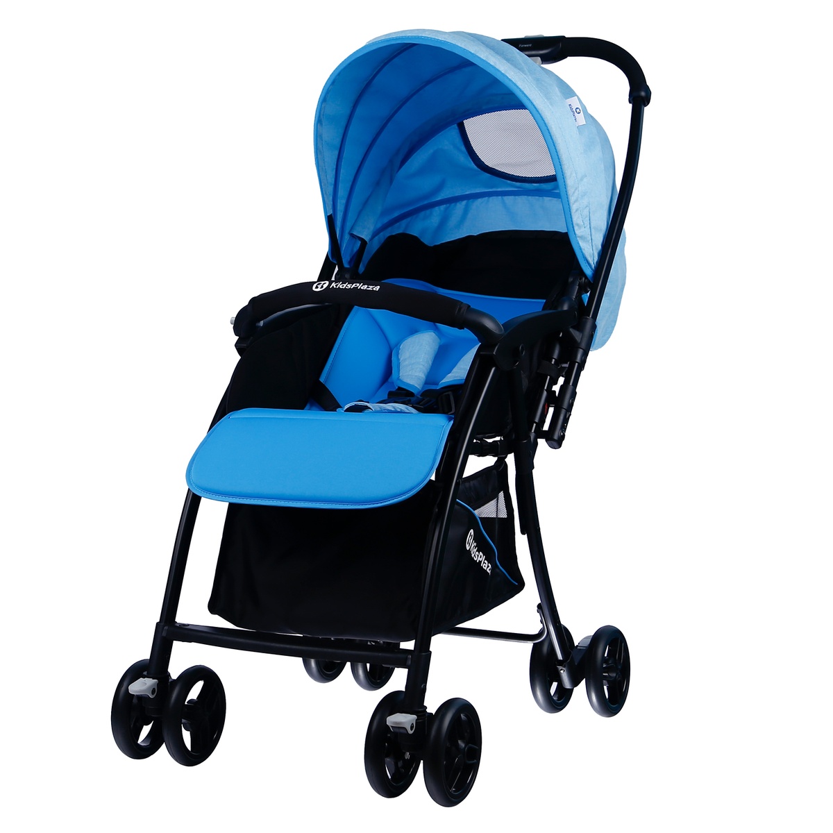 Xe đẩy cho bé KidsPlaza Compact 319 Linen premium (Xanh Dương) - hình 6