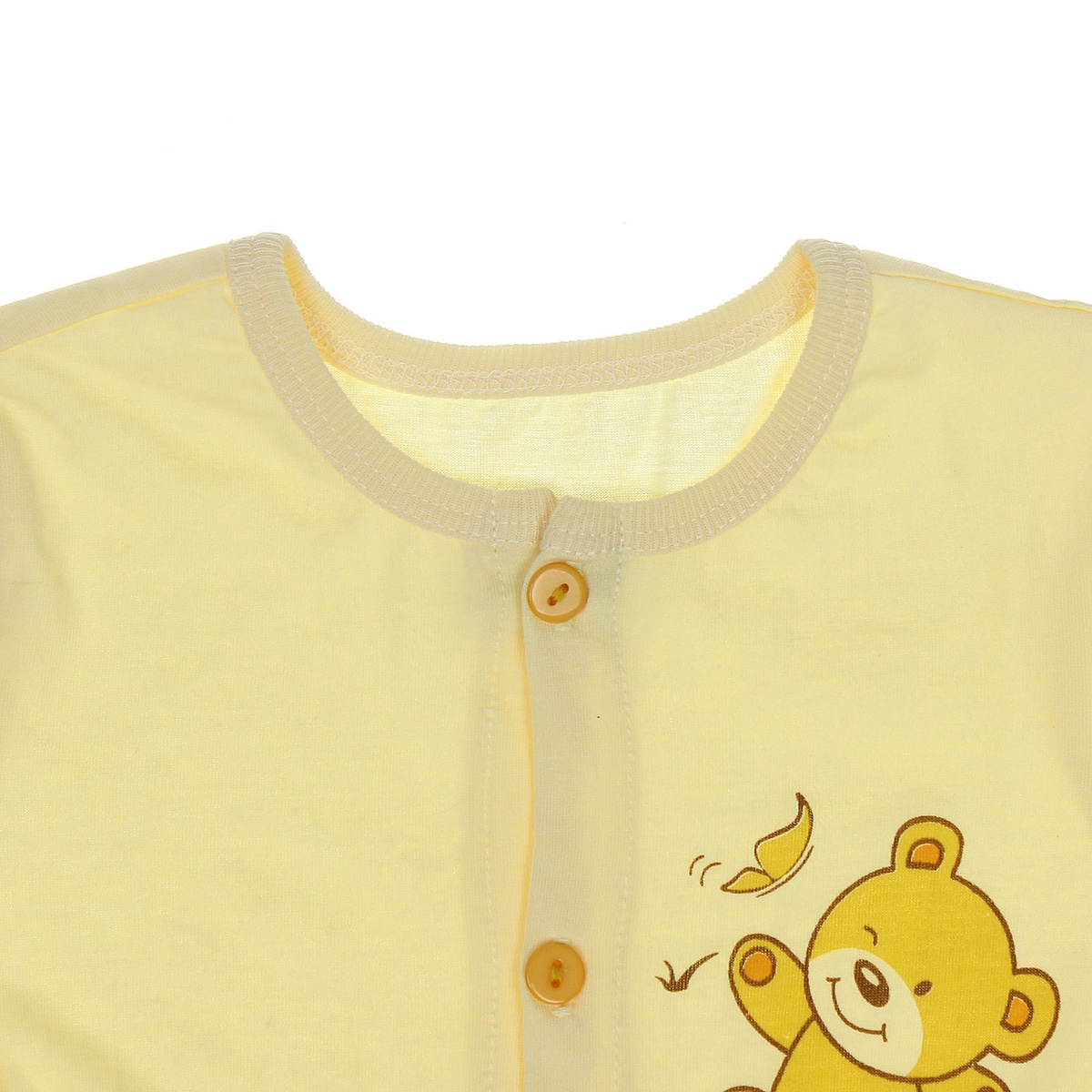 Áo sơ sinh cài giữa tay dài Kiza mỏng - hình 10