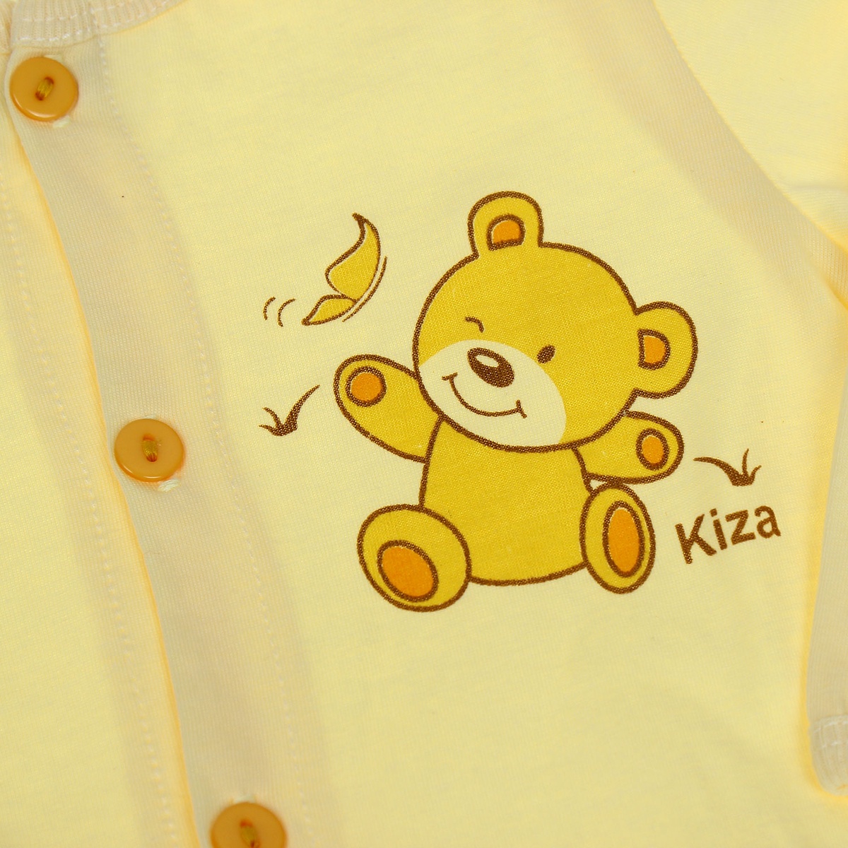 Áo sơ sinh cài giữa tay dài Kiza mỏng - hình 14