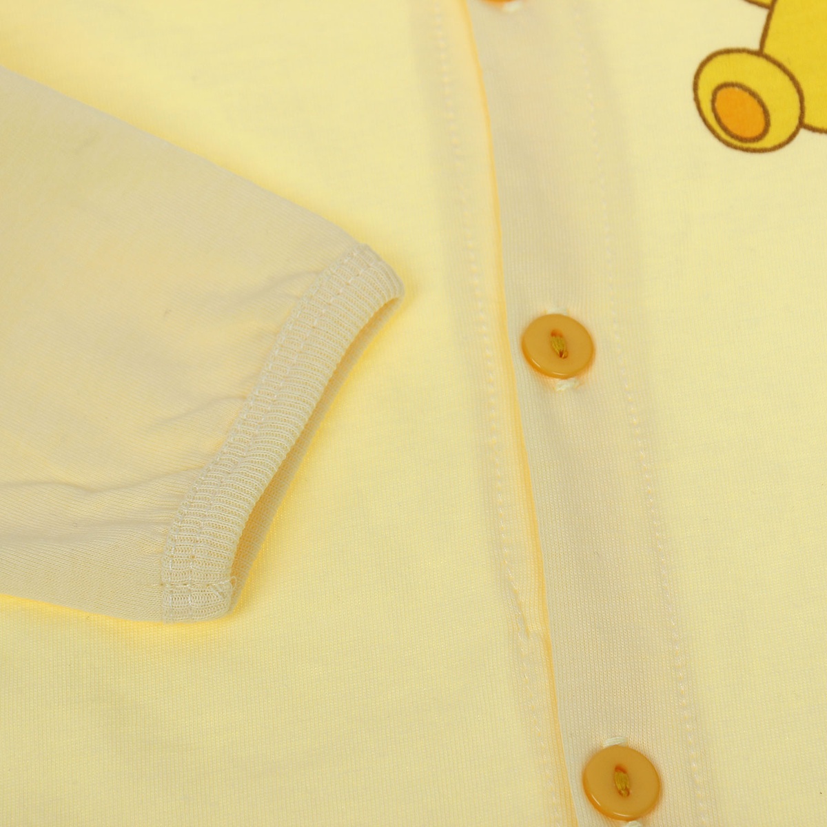 Áo sơ sinh cài giữa tay dài Kiza mỏng - hình 12