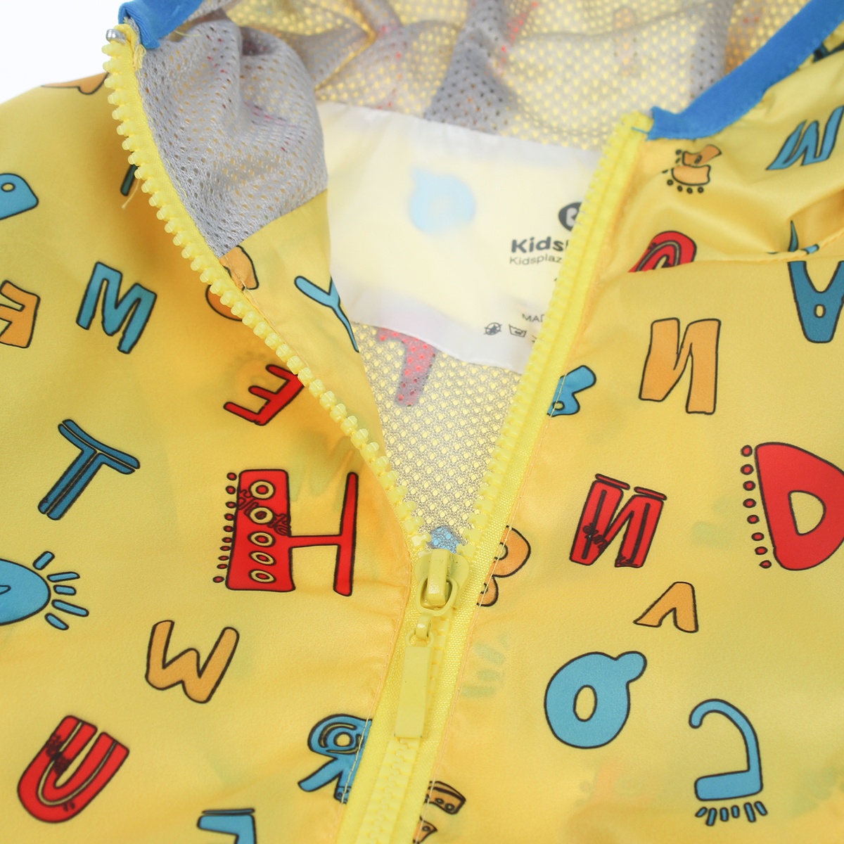 Áo gió KidsPlaza in hình Chữ Cái 3Y M20T (Vàng) - mặt phải