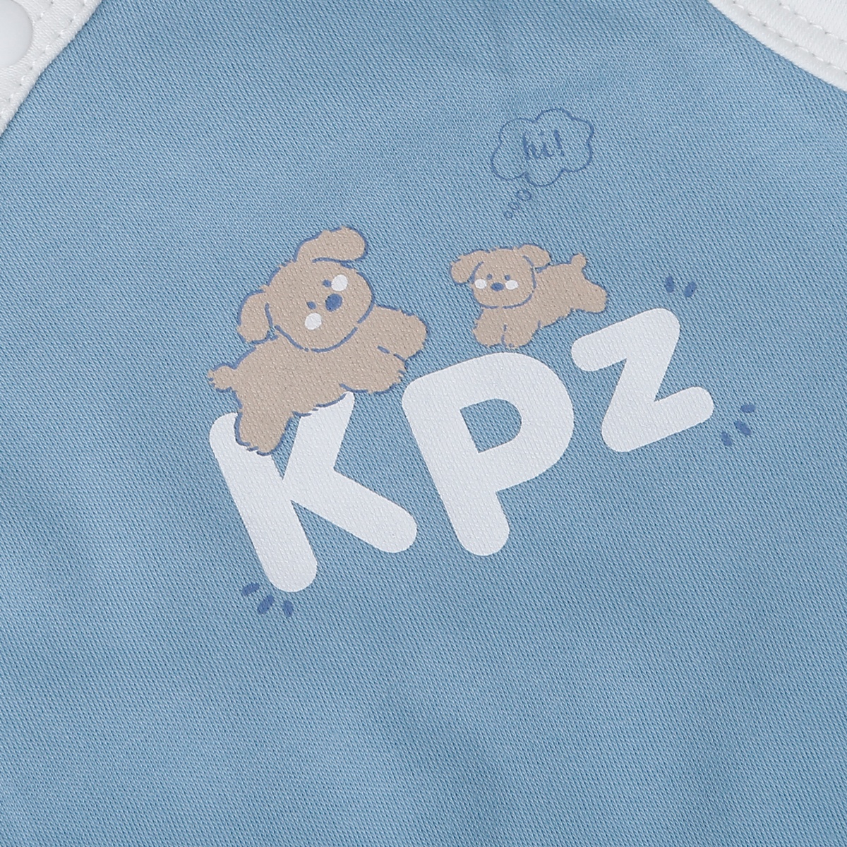Áo gile cài lệch bé trai KidsPlaza ND25D (Xanh)  - mặt trái