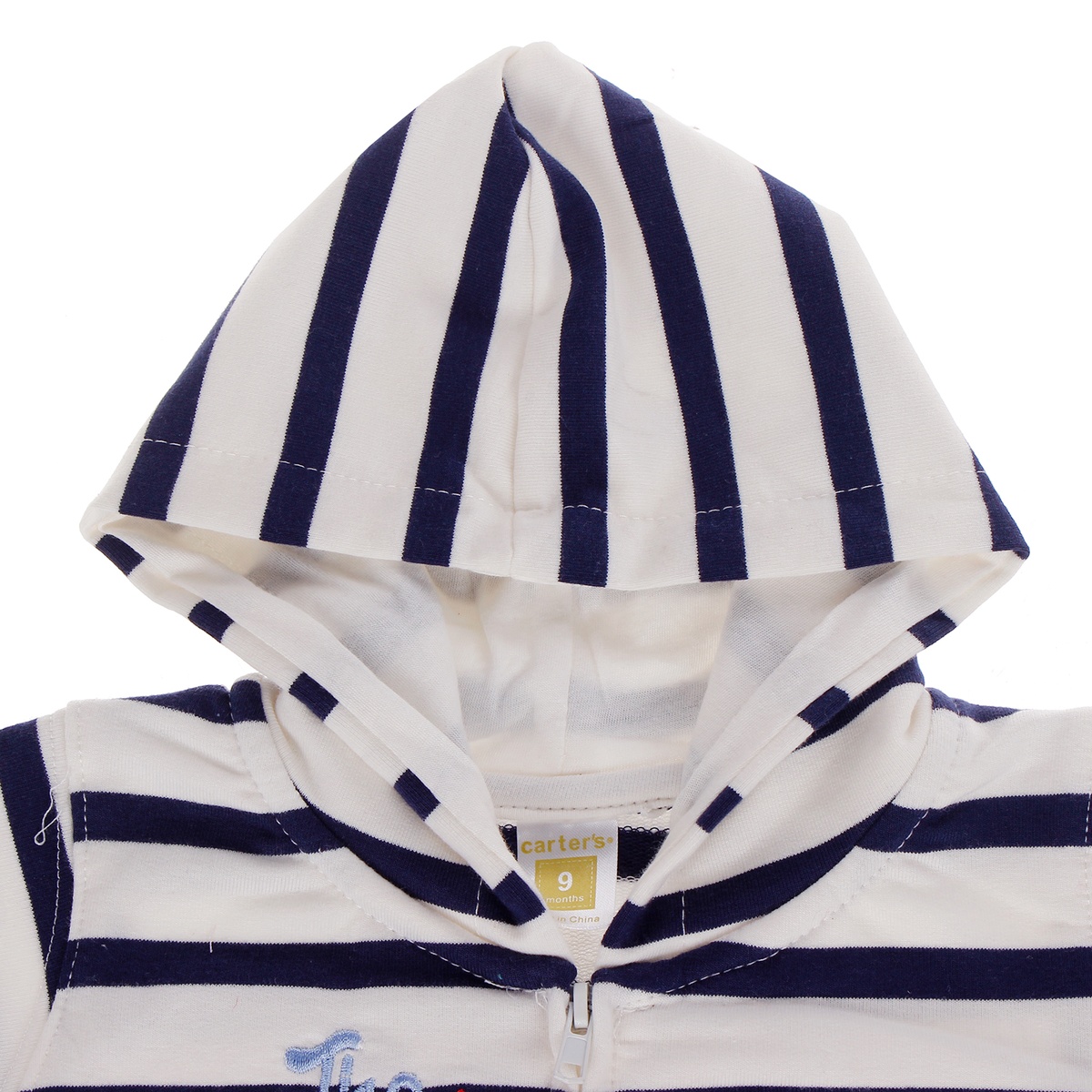 Áo khoác mũ kẻ Carter 0038 - hình 12