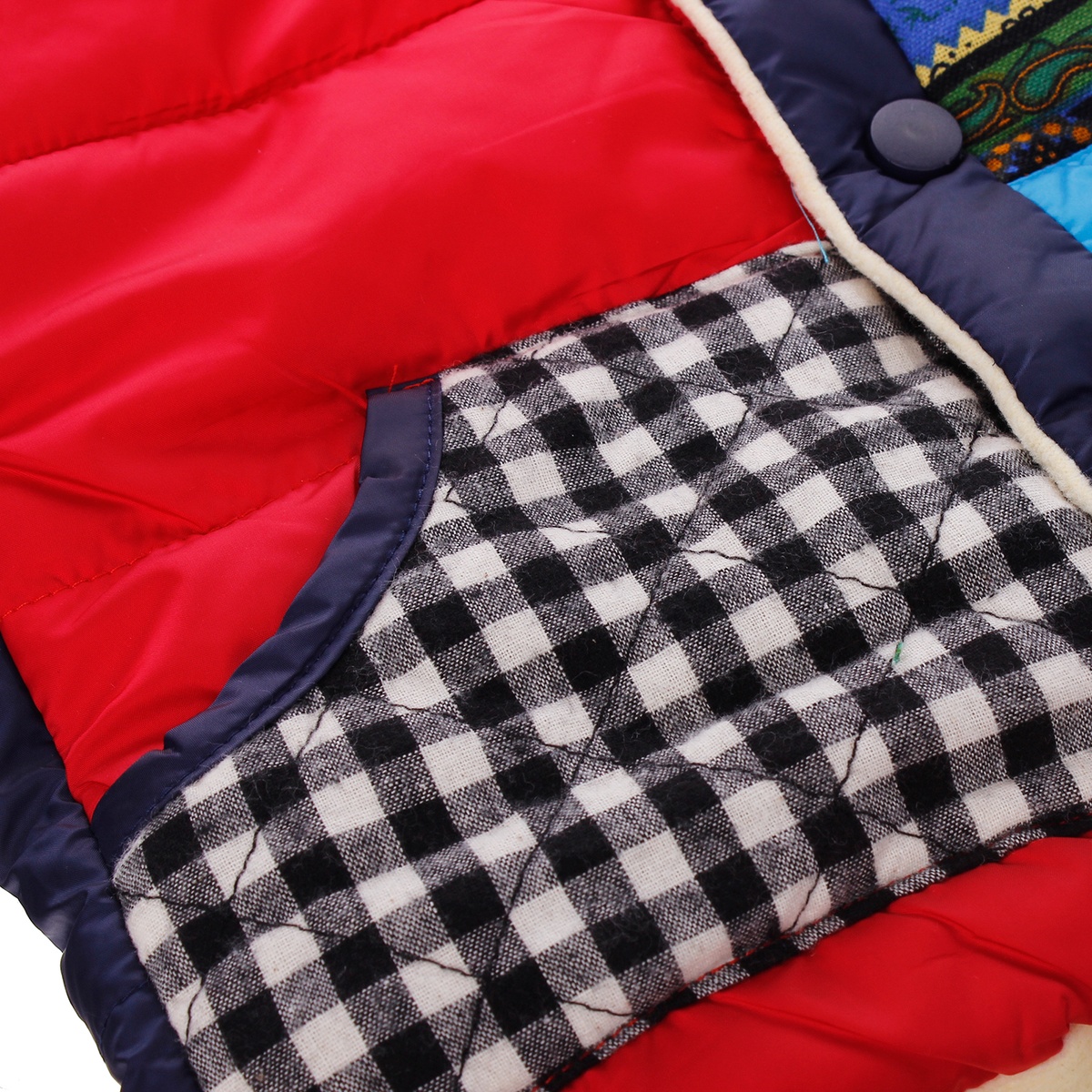 Áo khoác phao Brand&Kids 8023 - mặt sau