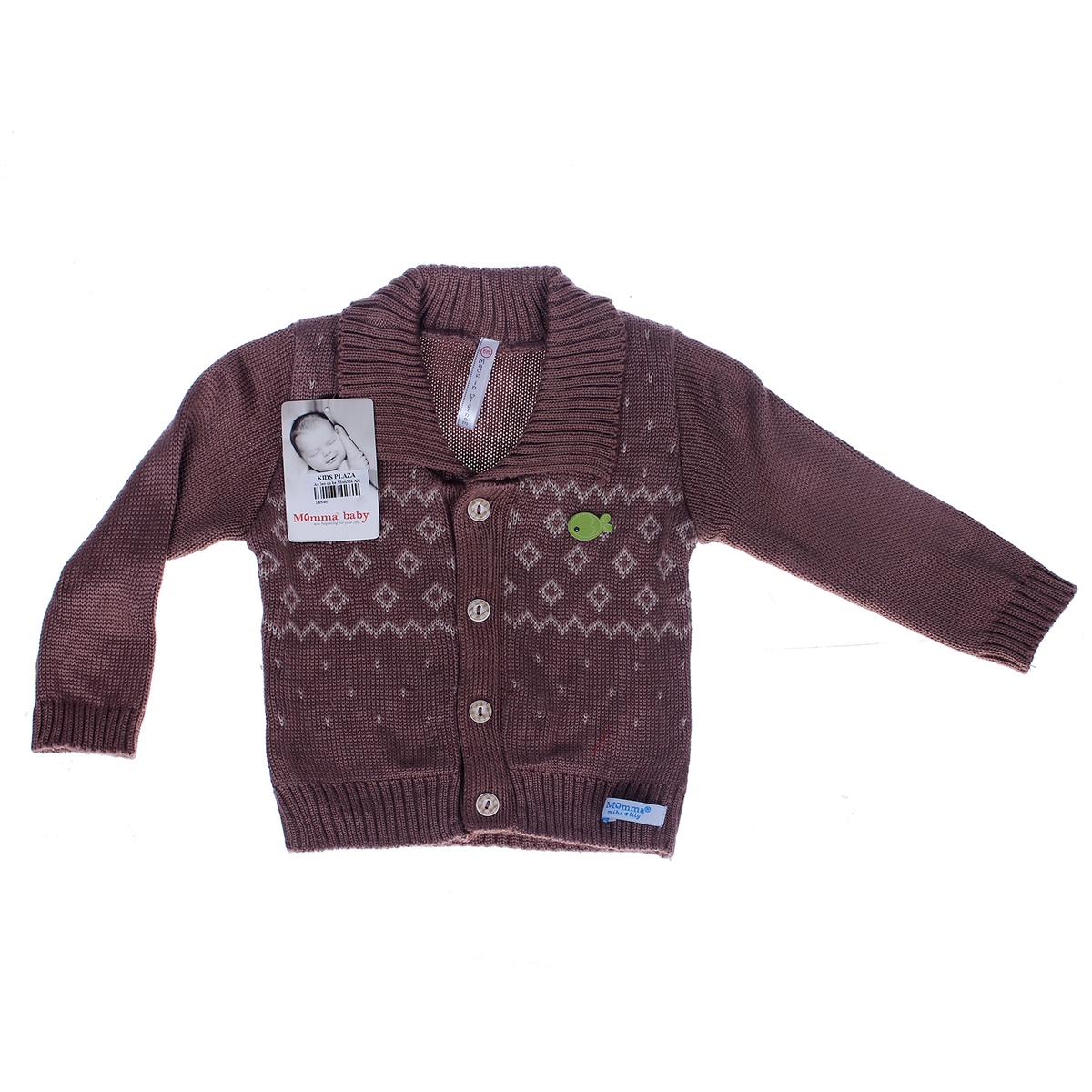 Áo len cổ bẻ Momma Baby - góc nghiêng