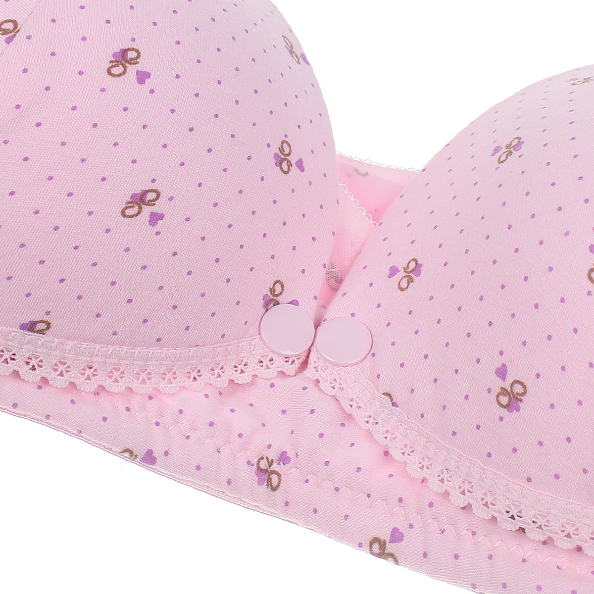 Áo ngực mẹ bầu SPAB889K Size 40 (Hồng) - mặt phải