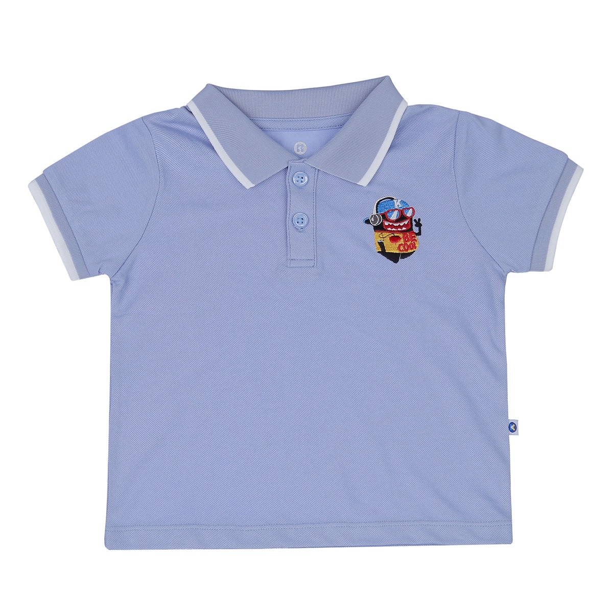 Áo polo bé trai KidsPlaza thêu Minion HN23H (Xanh)