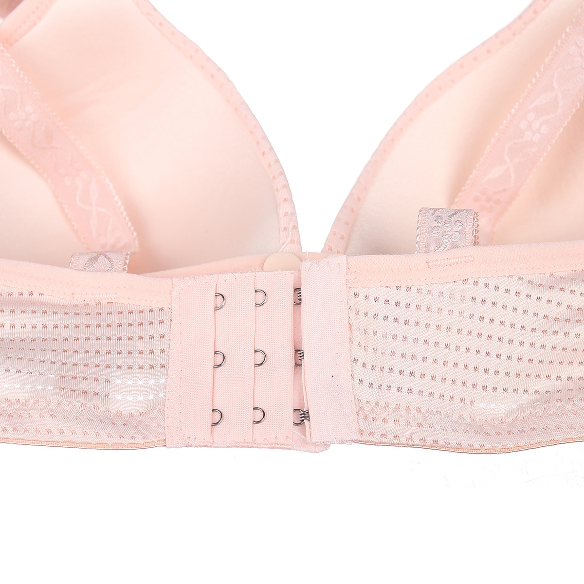 Áo lót cho con bú có đệm khuy bấm GB size 85 - mặt trái