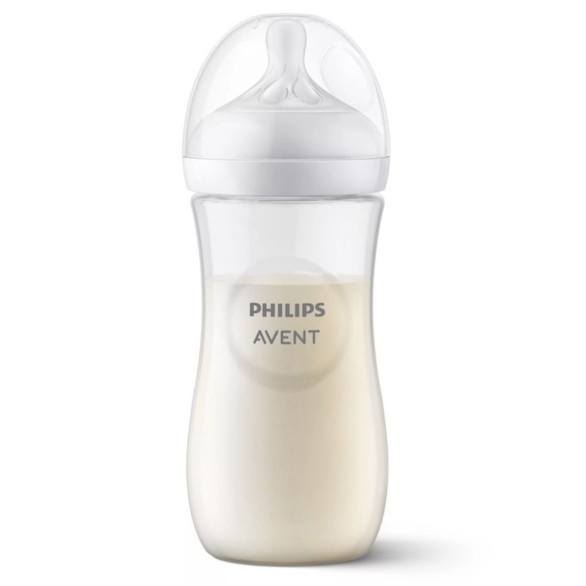 Bình sữa mô phỏng tự nhiên Avent 260ml SCY903.01 New - mặt phải