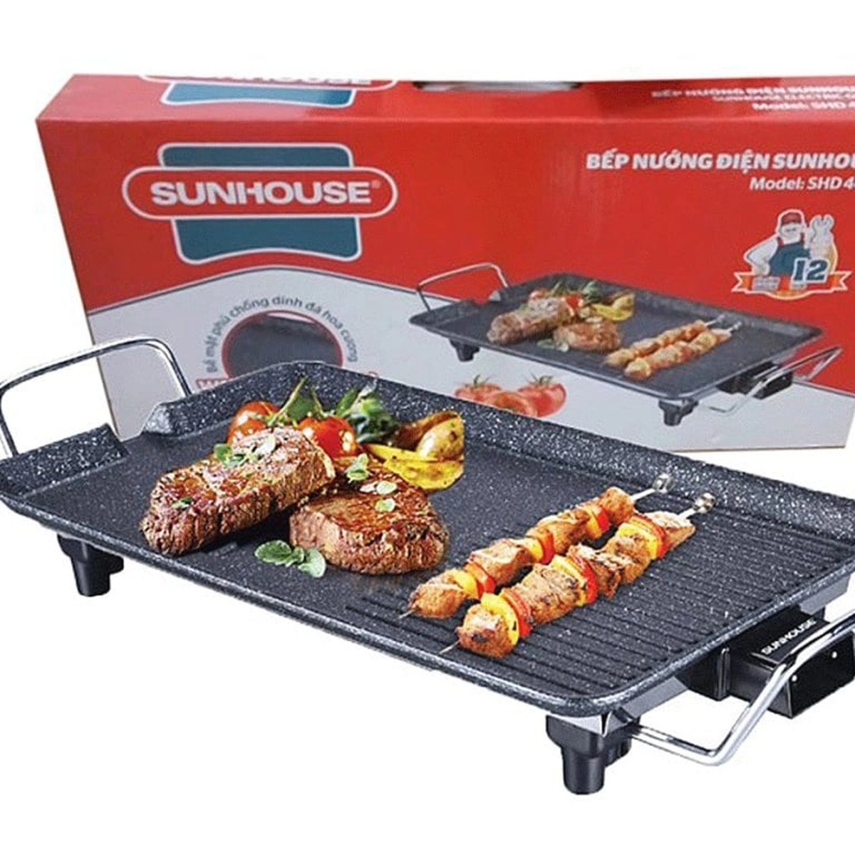 Bep nuong Sunhouse Nan KM - mặt trước