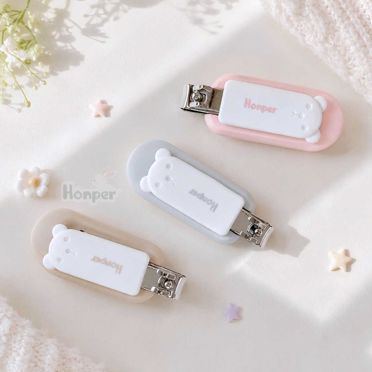 Bấm móng Honper Polar Bear HP207 (Màu ngẫu nhiên) - mặt phải