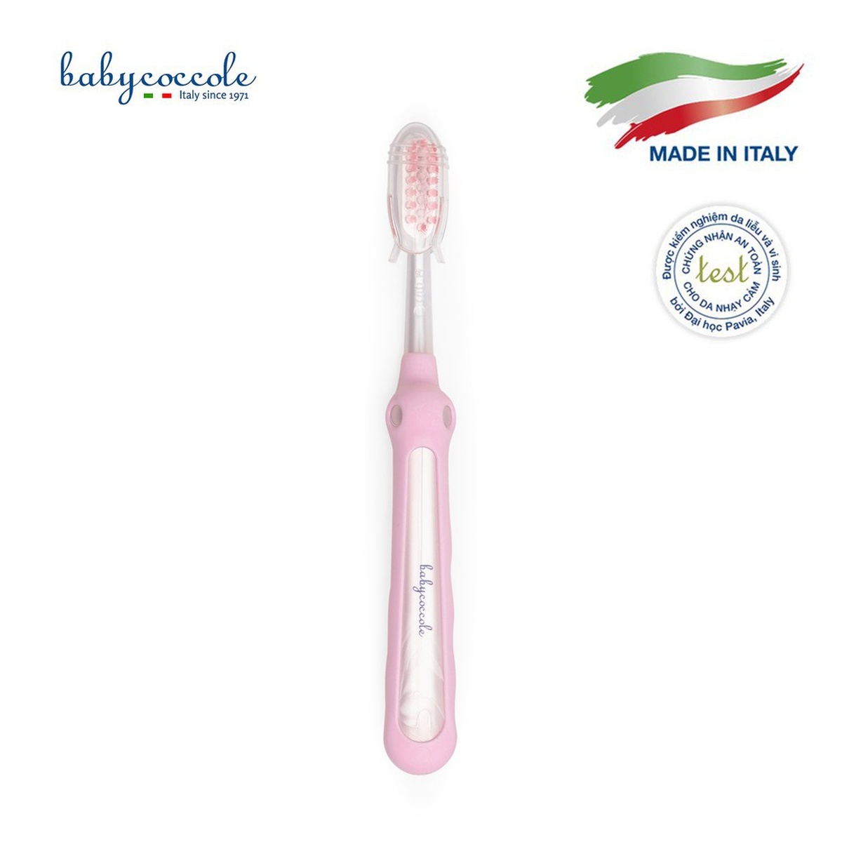 bàn chải đánh răng Babycoccole 1-3Y (Khuyến mãi không bán)