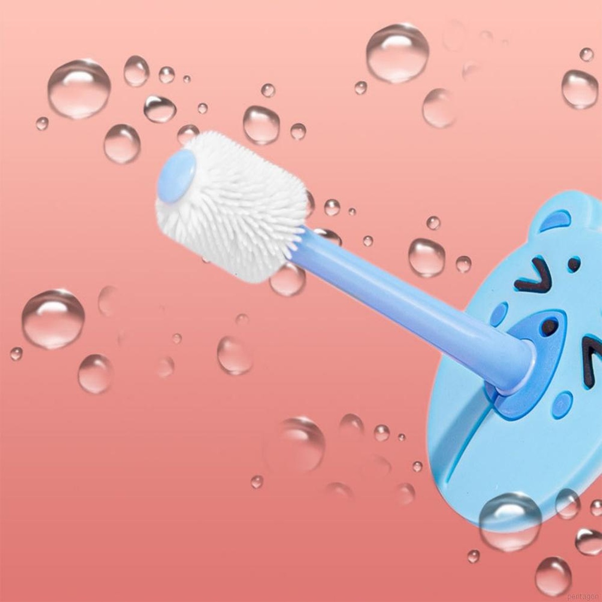 Bàn chải đánh răng Duola Duobu xoay 360 độ siêu mềm cho bé từ 18 tháng tuổi (Màu ngẫu nhiên) - hình 10