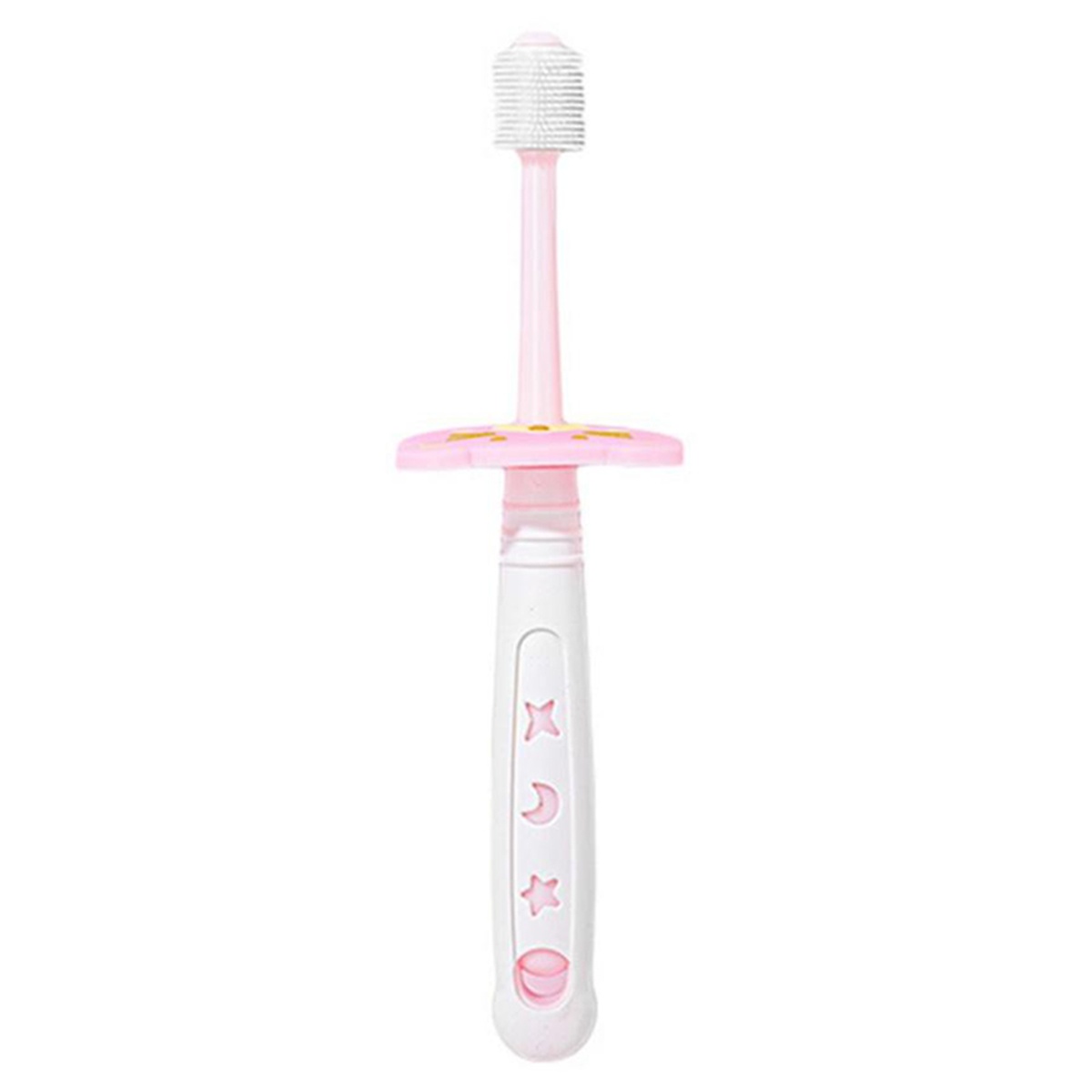 Bàn chải đánh răng Duola Duobu xoay 360 độ siêu mềm cho bé từ 18 tháng tuổi (Màu ngẫu nhiên)