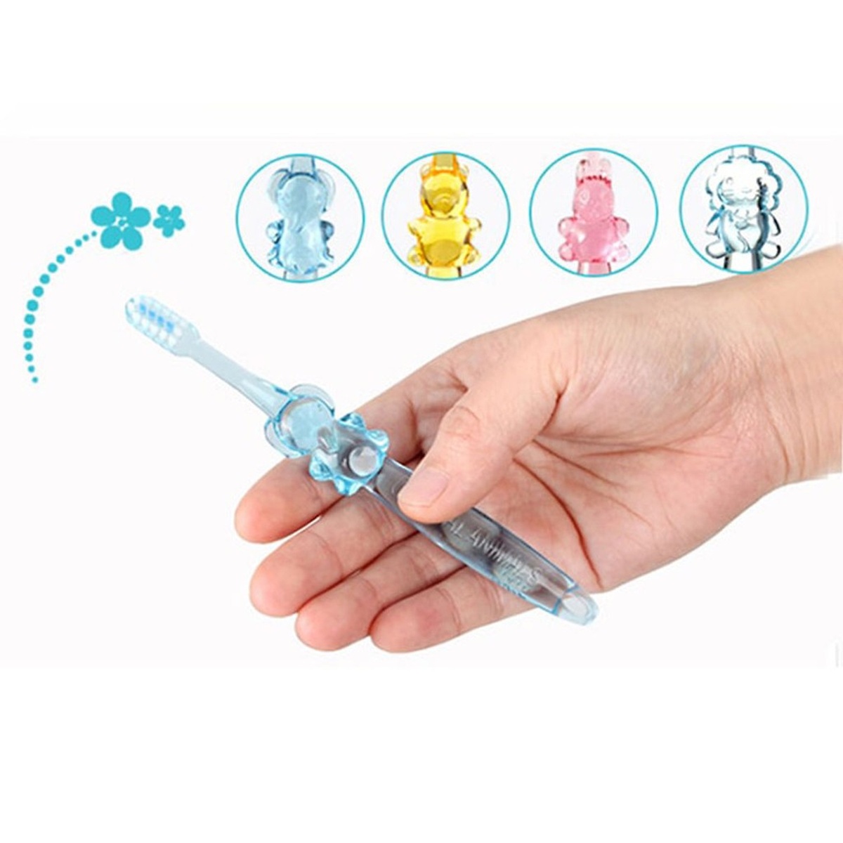 Bàn chải đánh răng ion 18M Kawanishi - mặt sau