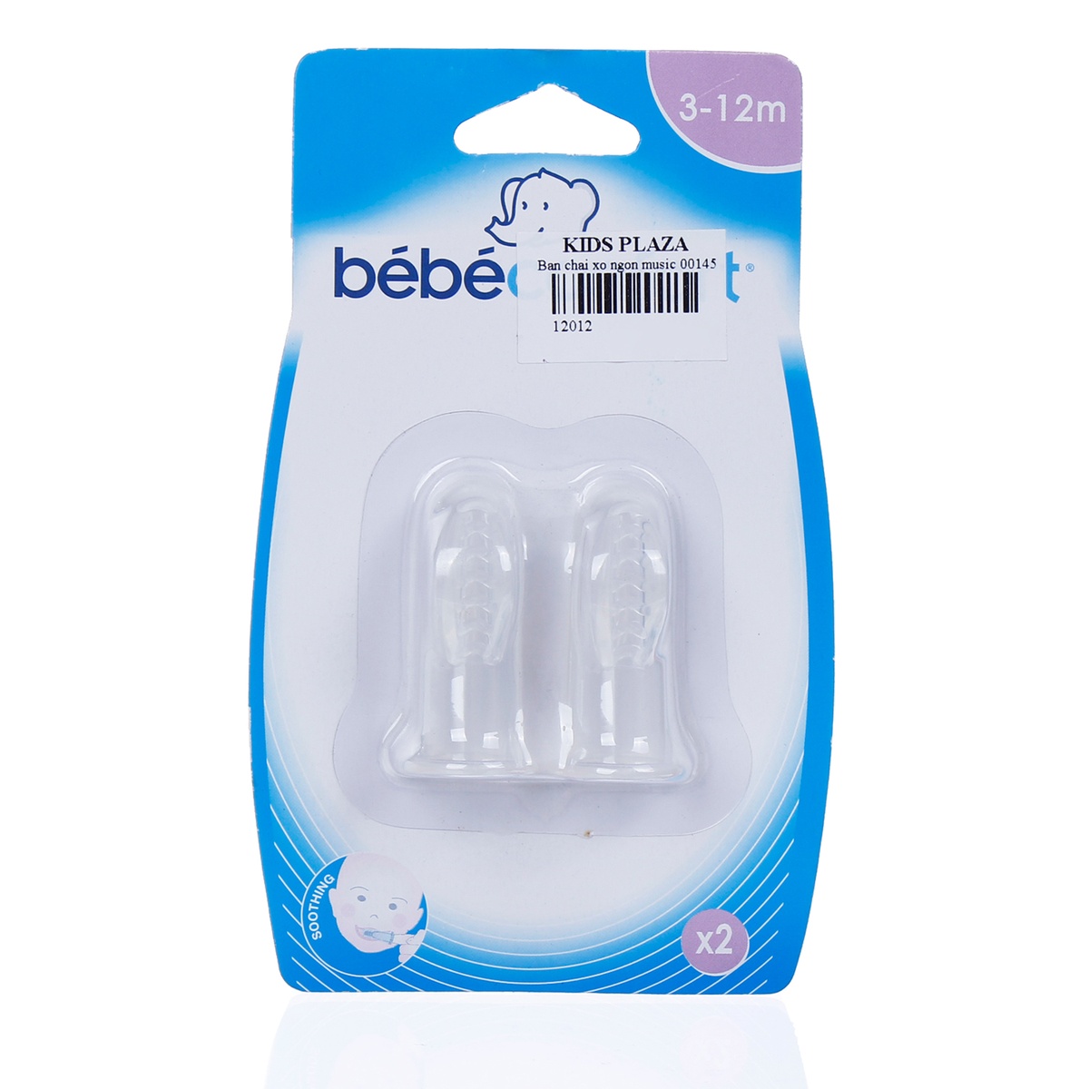 Bàn chải xỏ ngón Bebe confort 00145 - mặt trái