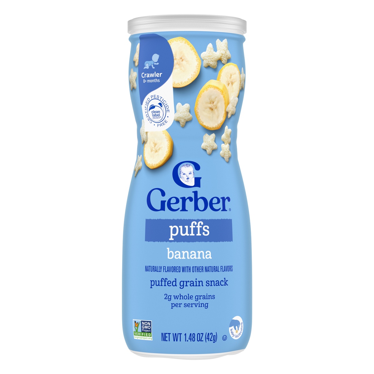Bánh ăn dặm Gerber ngôi sao vị chuối 42g cho bé 8M+ - hình 6