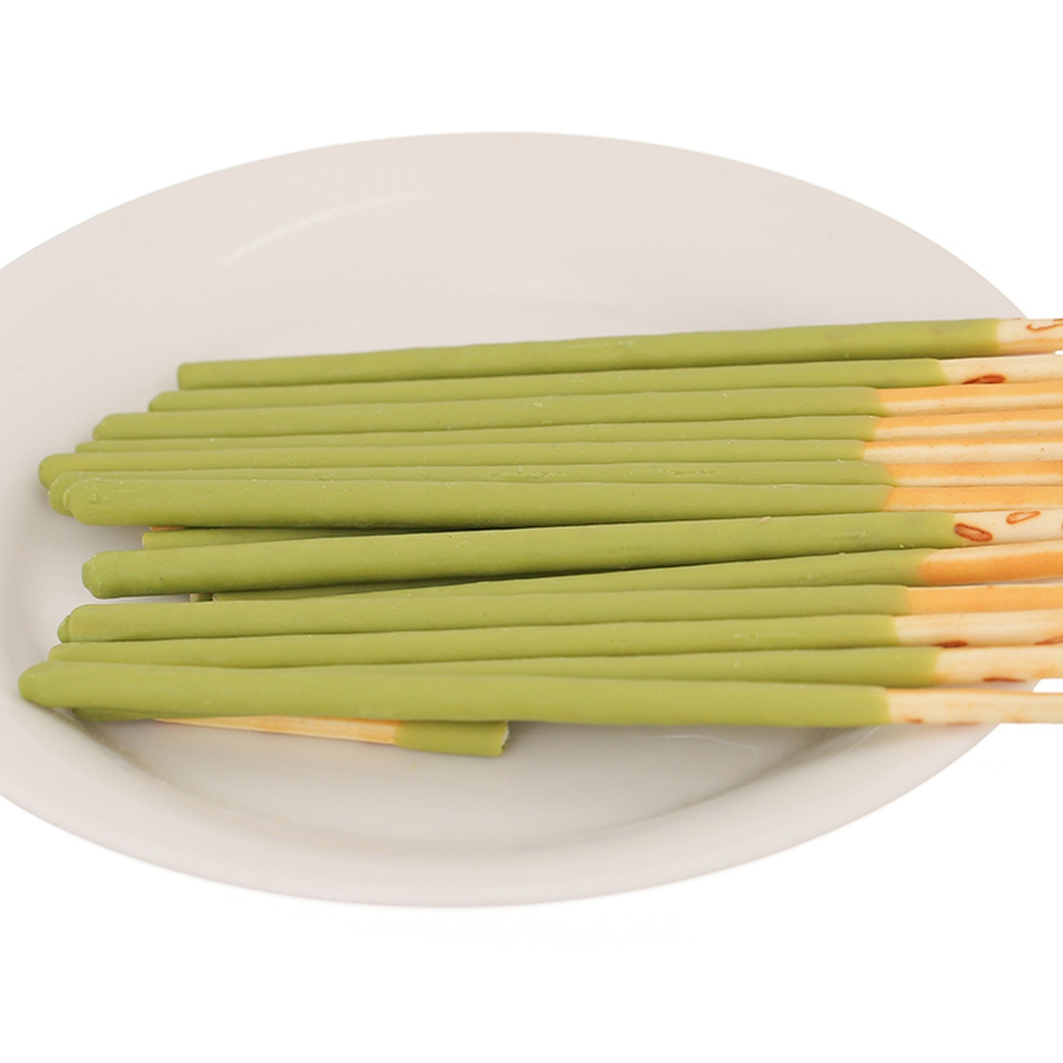 Bánh que Glico Pocky phủ kem vị Matcha trà xanh hộp 35g - mặt phải