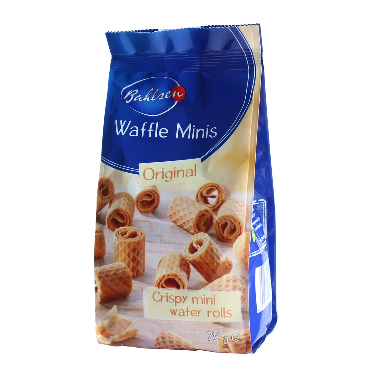 Bánh quy Bahlsen Waffle Minis Original 75gr - mặt phải