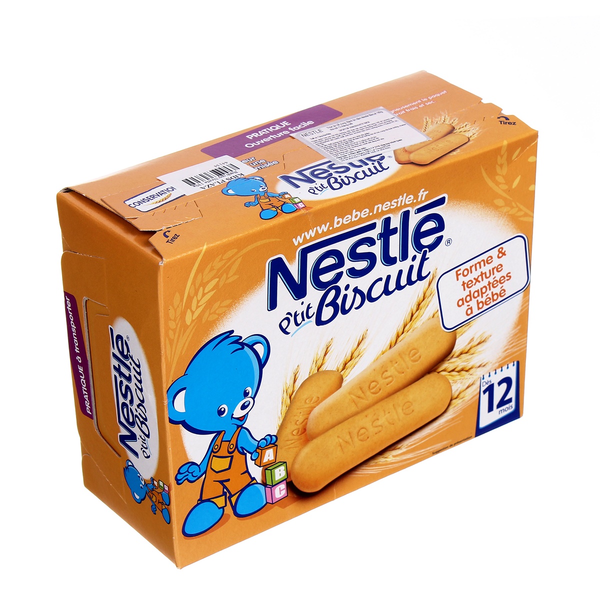Bánh quy Nestle 180gr - mặt trái